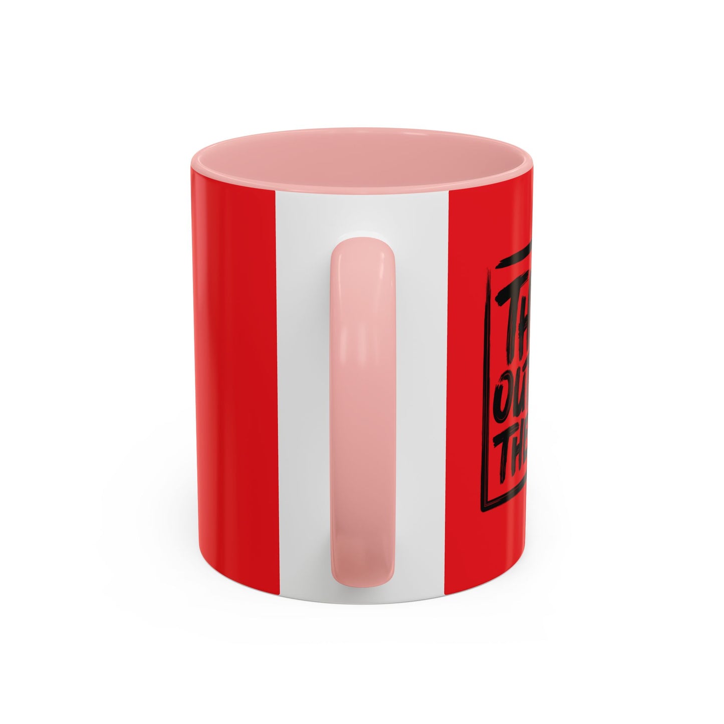 Think Outside The Box Accent Coffee Mug (11, 15oz)