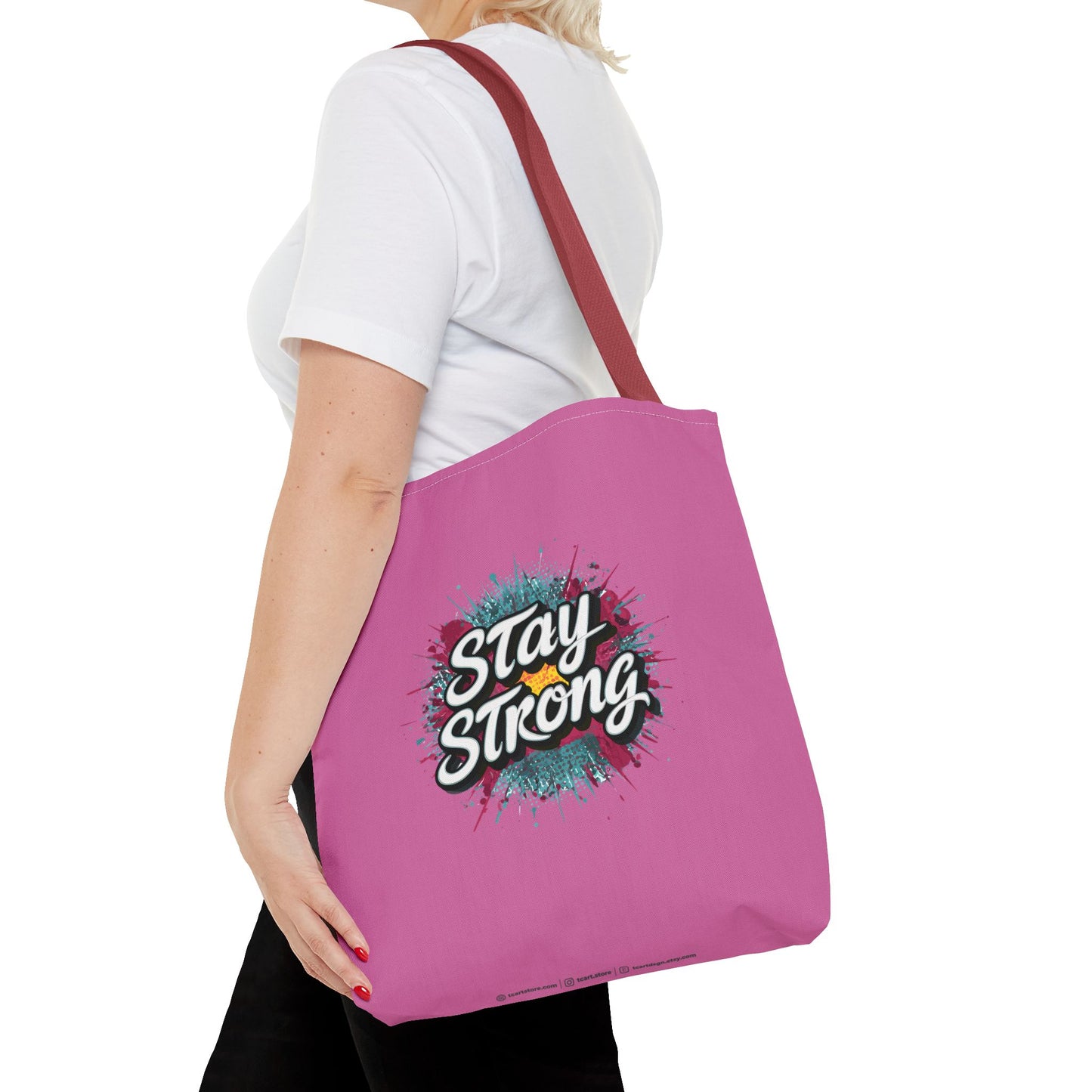 Stay Strong Tote Bag (AOP)