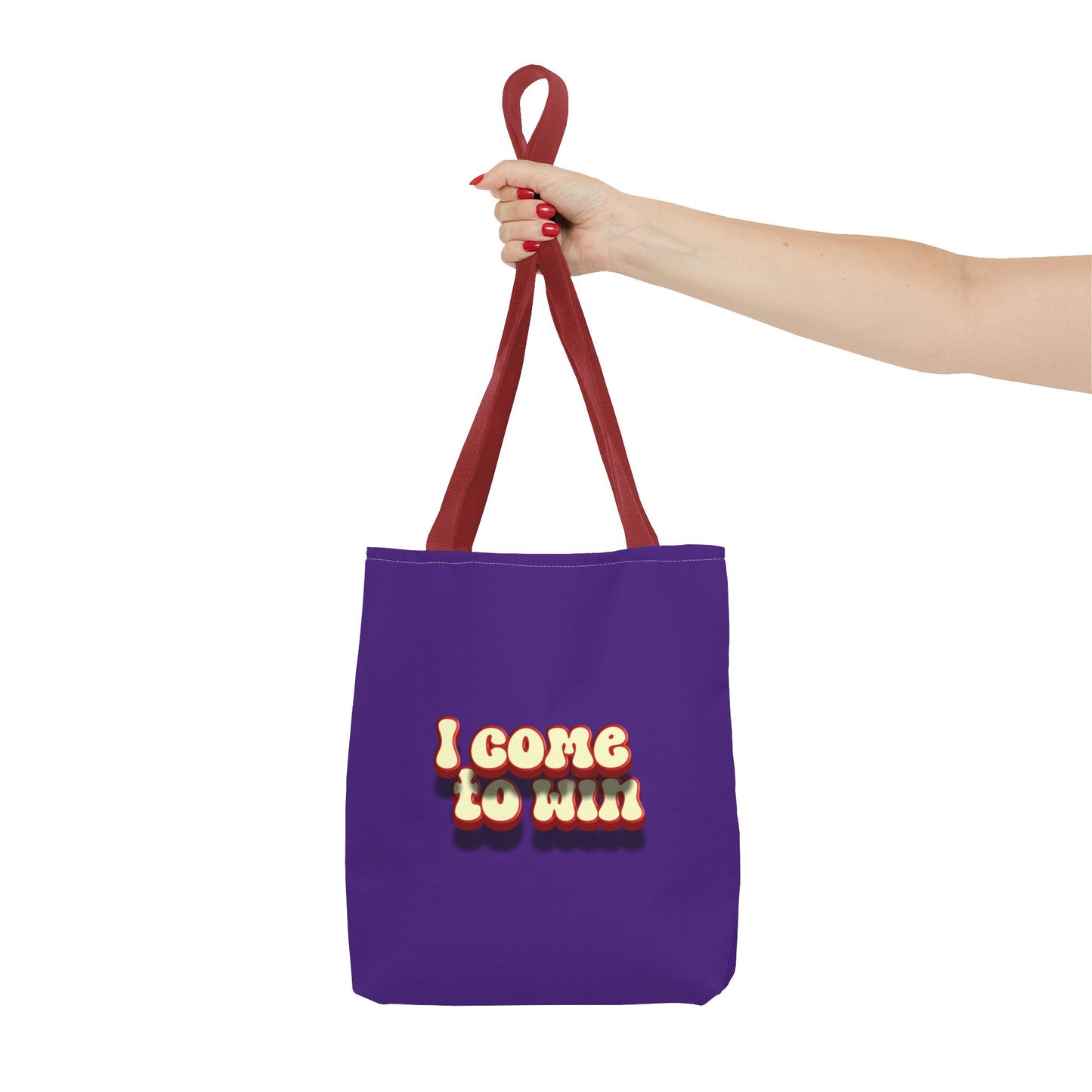 I Come To Win Tote Bag (AOP)
