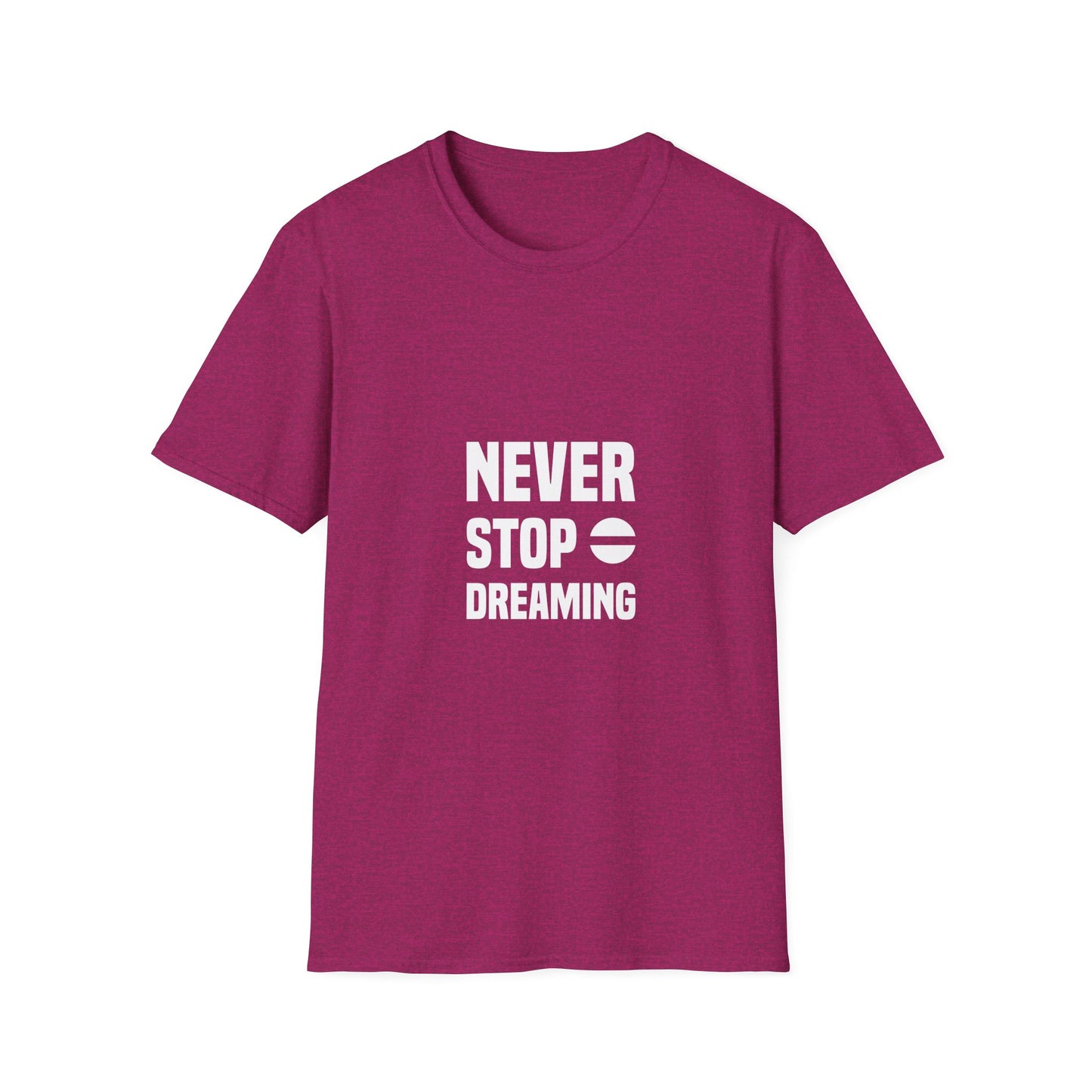 Never Stop Dreaming Unisex Softstyle T-Shirt