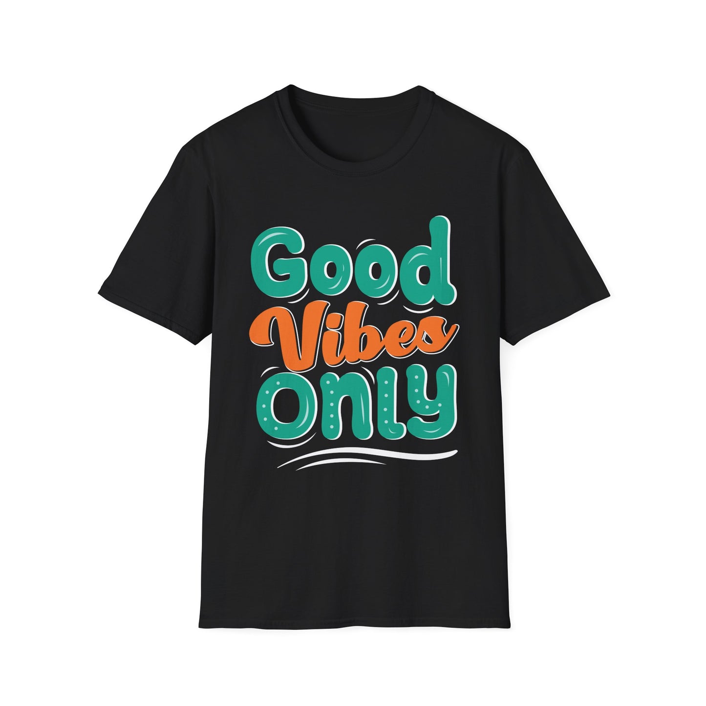 Good Vides Only  Unisex Softstyle T-Shirt