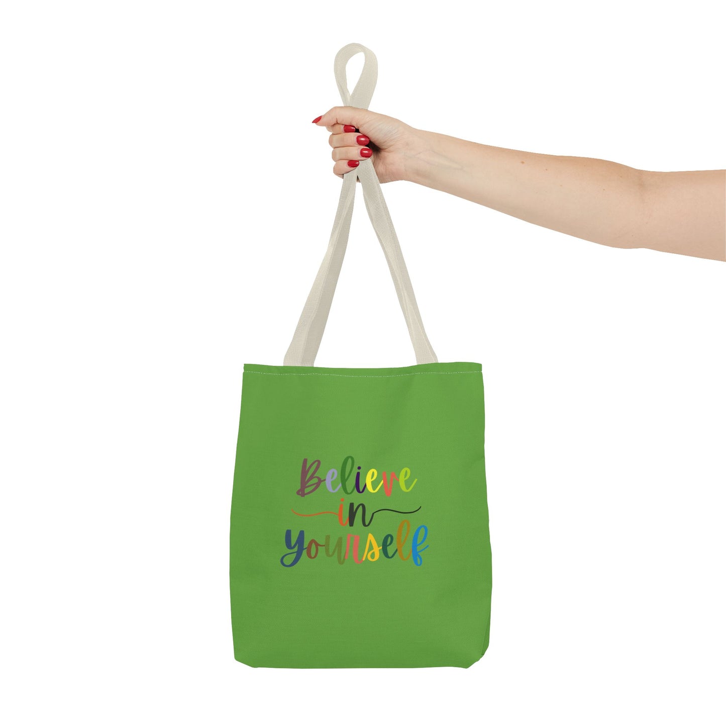 Believe In Your Self Tote Bag (AOP)