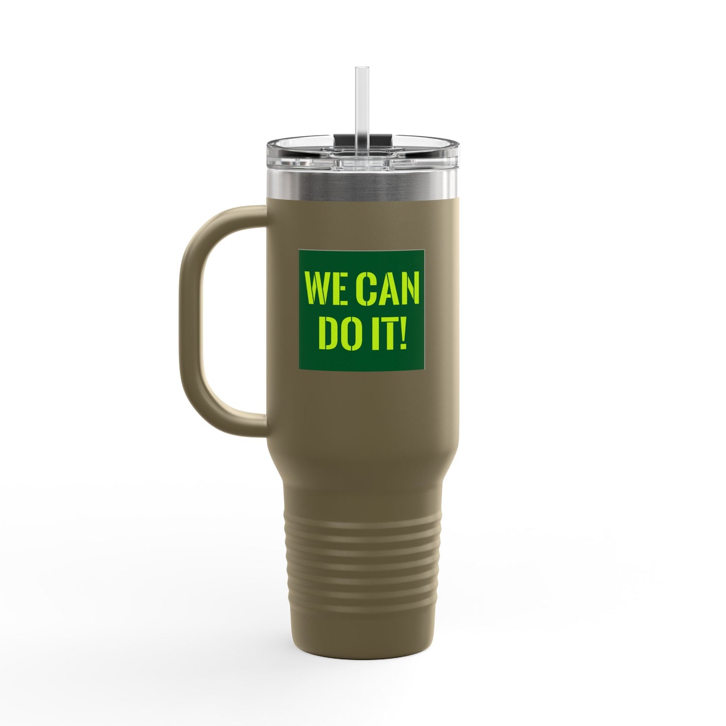 You Can Do It Insulated Travel Mug, 40oz