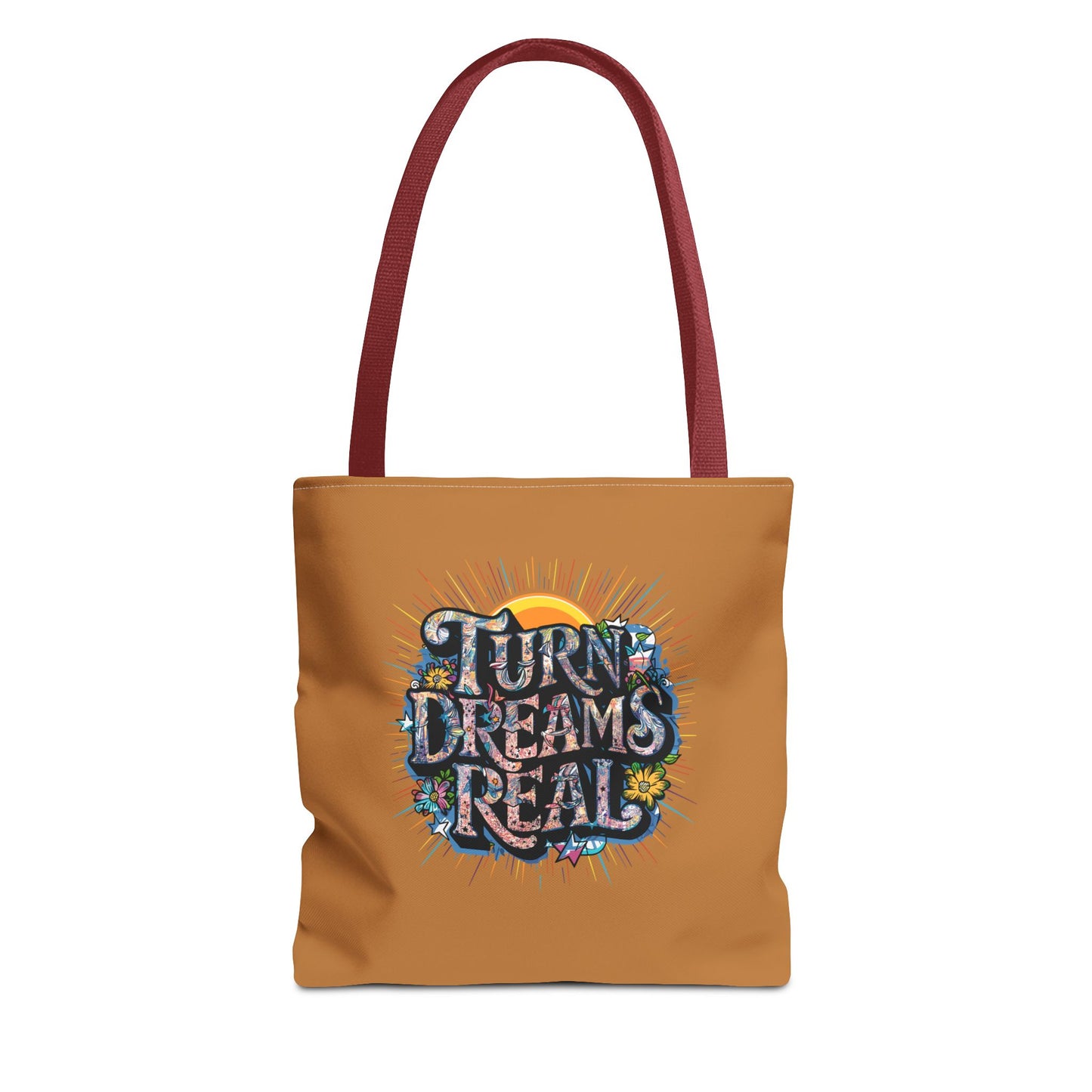 Turns Dreams Real Tote Bag (AOP)