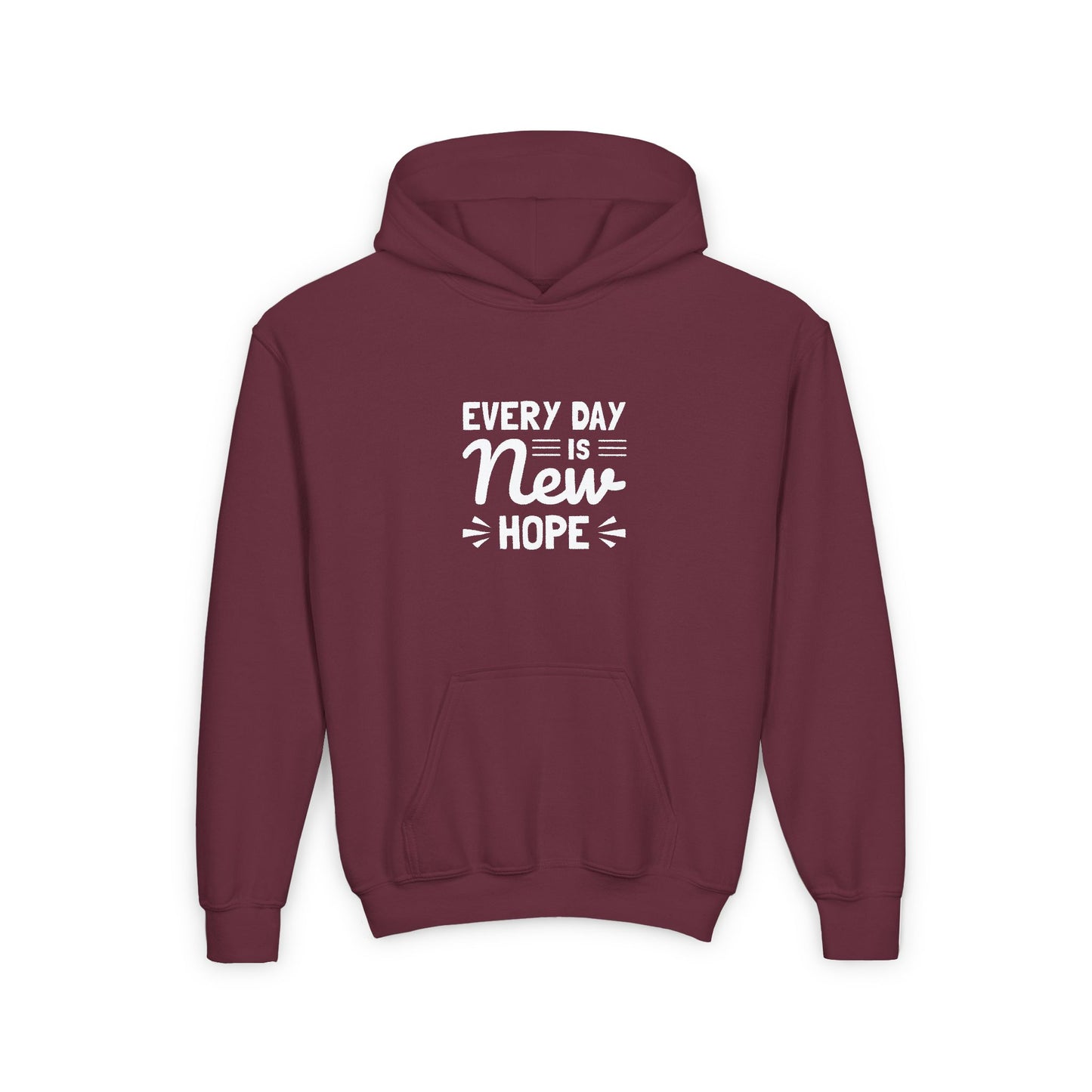 Everyday Is New Hope Youth Heavy Blend Hooded Sweatshirt