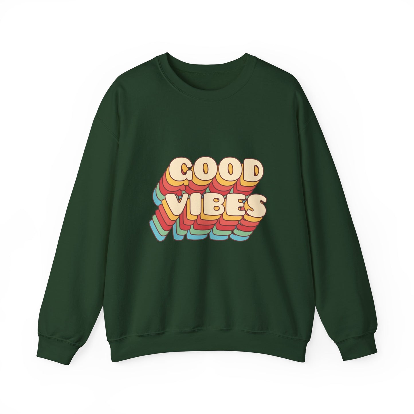 Good Vibes Unisex Heavy Blend™ Crewneck Sweatshirt