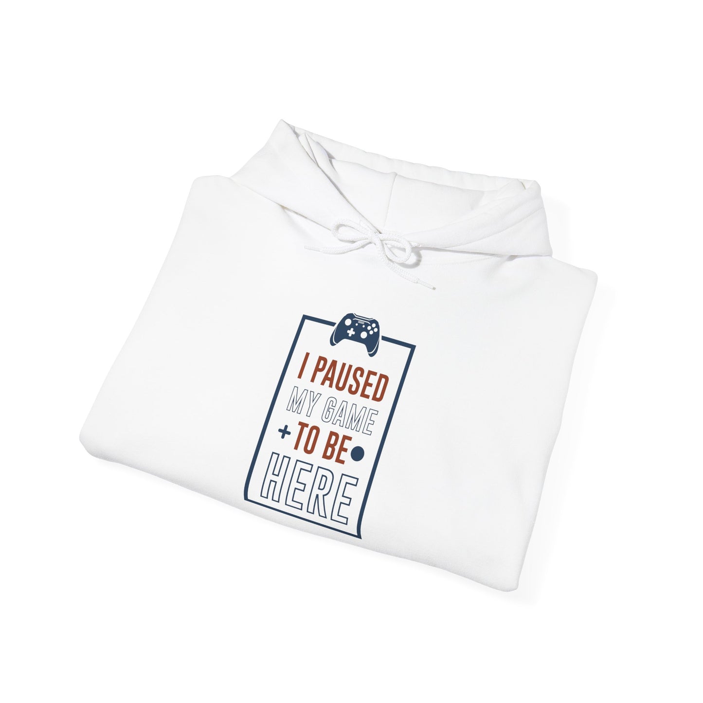 I Pushed My Game To Be Here Unisex Heavy Blend™ Hooded Sweatshirt