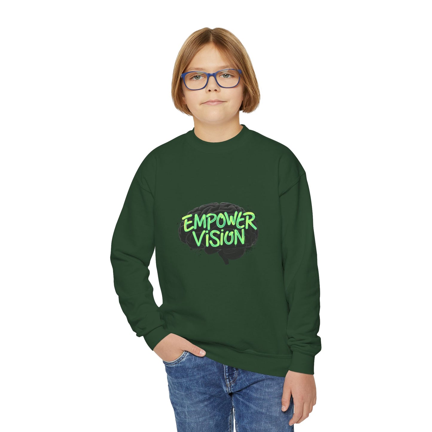Empower Vision Youth Crewneck Sweatshirt