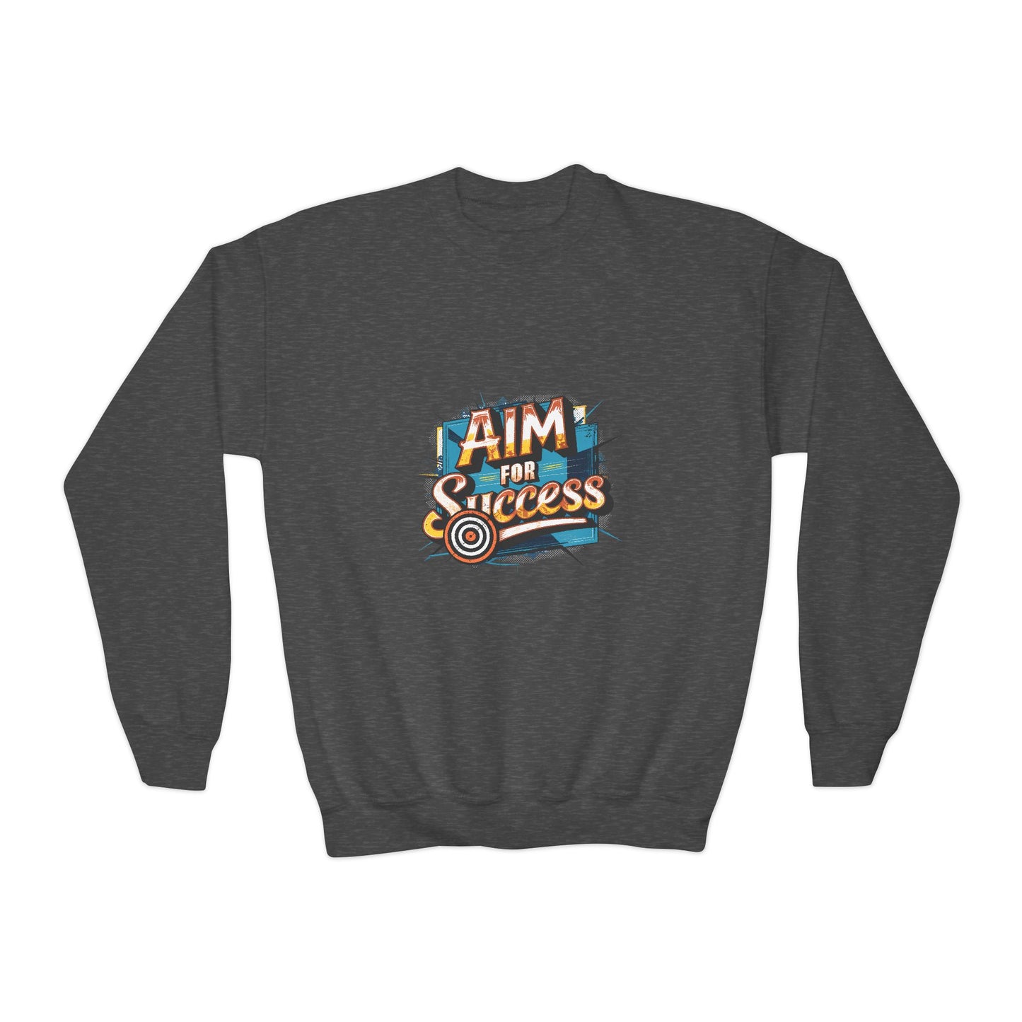 Aim For Success Youth Crewneck Sweatshirt