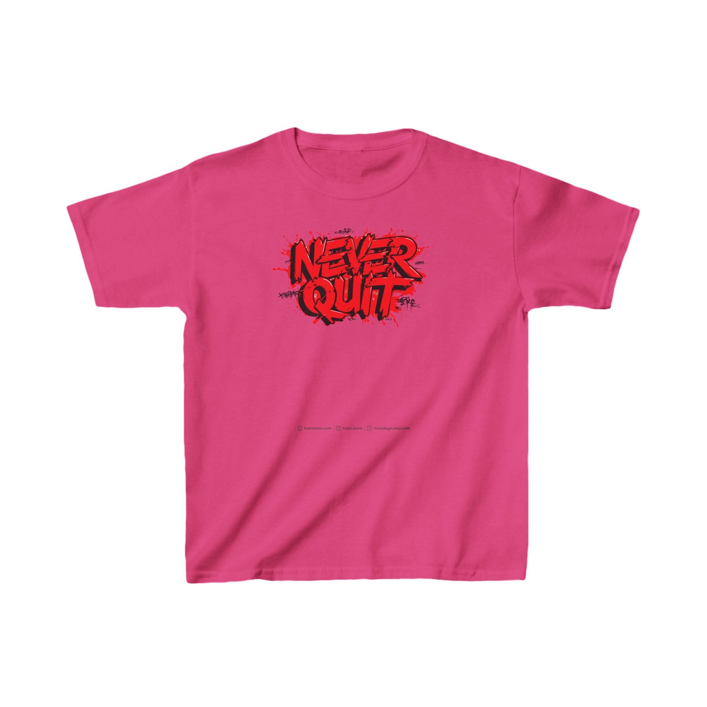 Never Quit Kids Heavy Cotton™ Tee