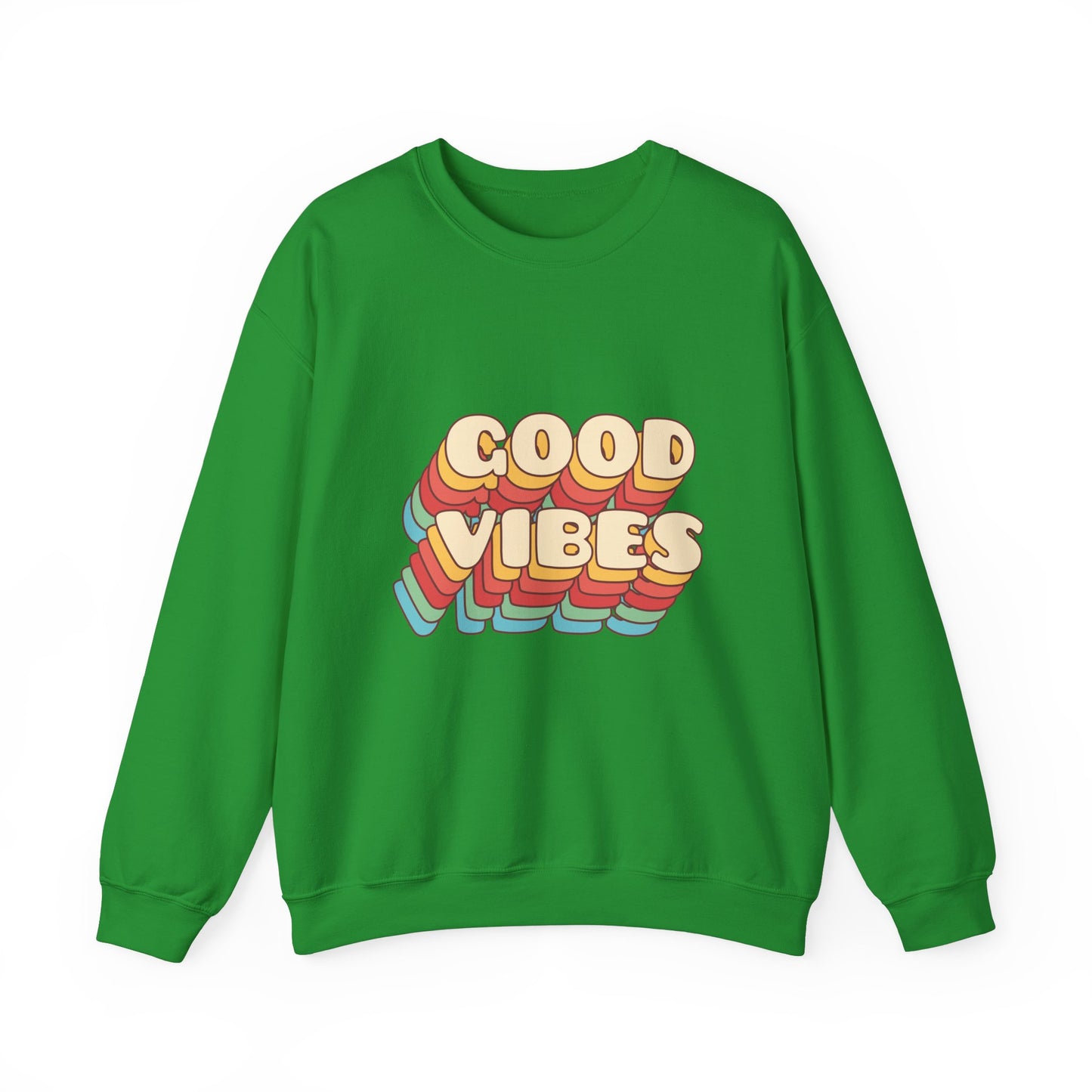 Good Vibes Unisex Heavy Blend™ Crewneck Sweatshirt