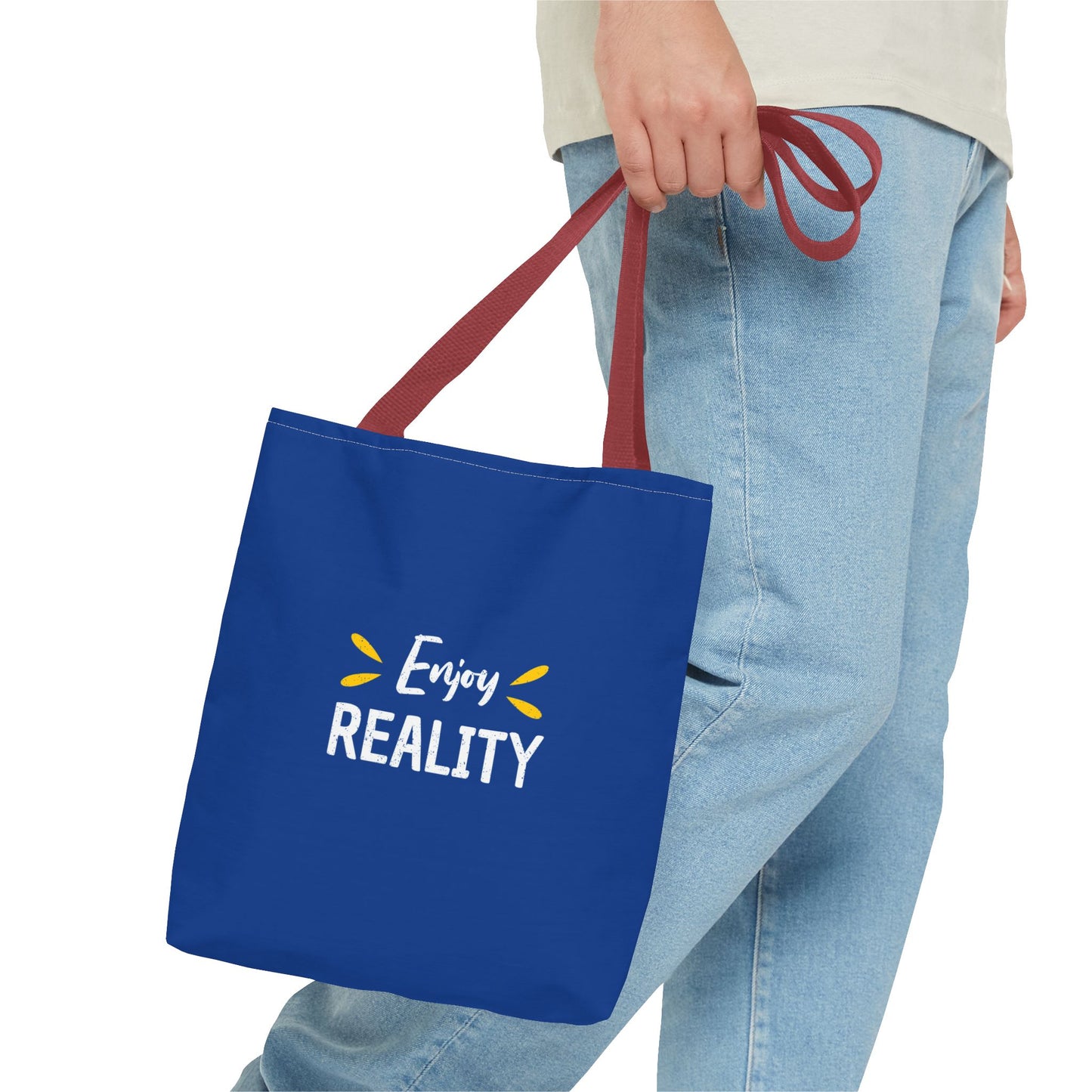 Enjoy Reality Tote Bag (AOP)