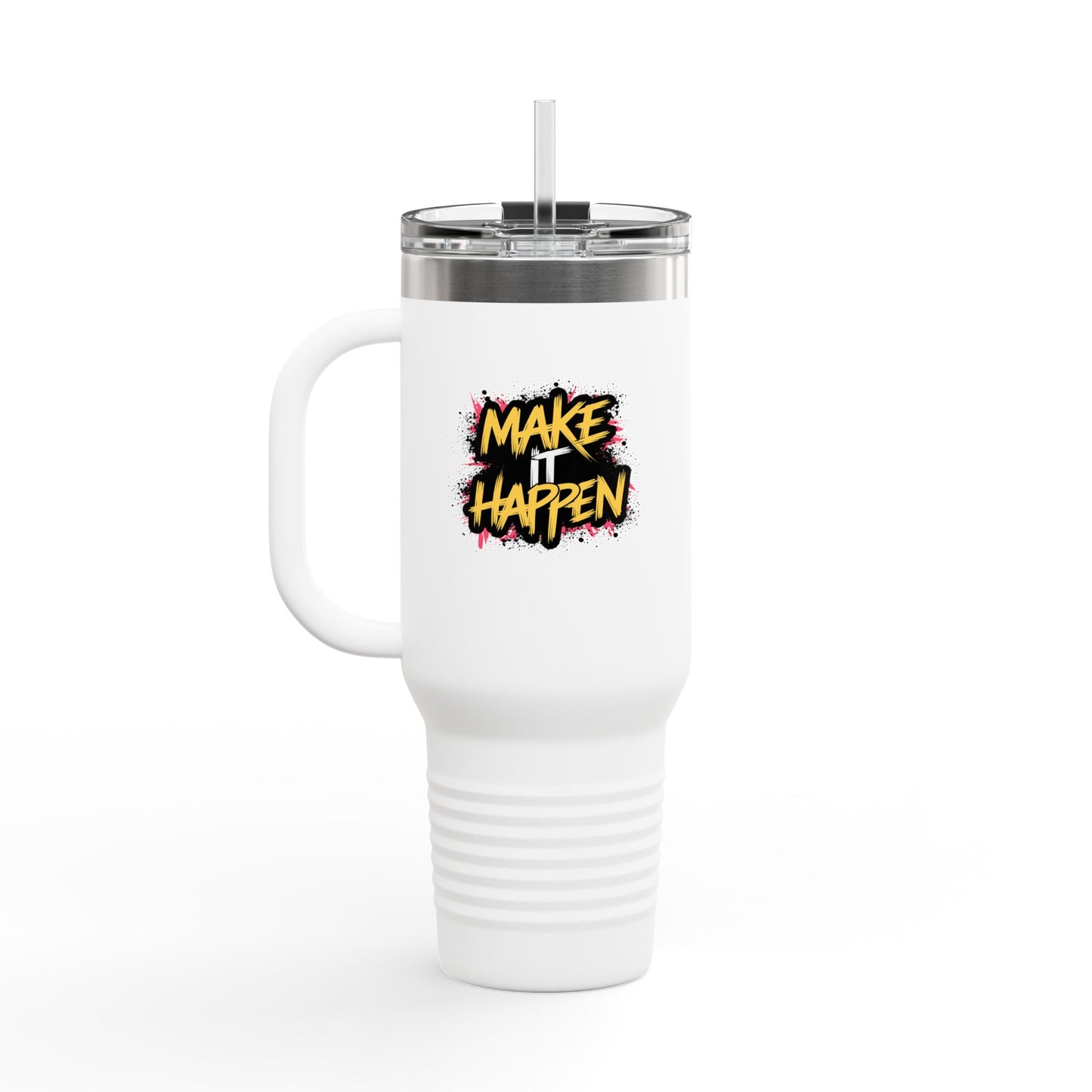 Make It Happen Insulated Travel Mug, 40oz