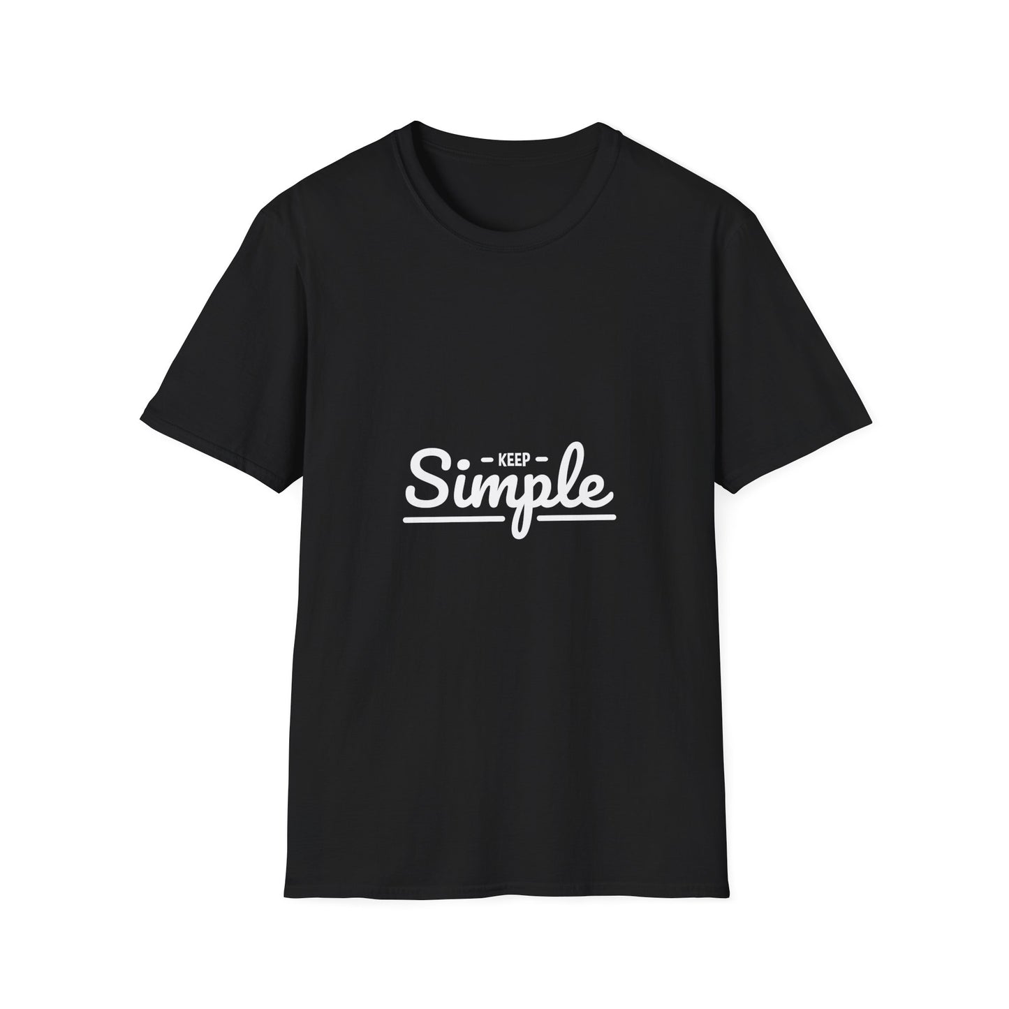Keep Simple Unisex Softstyle T-Shirt