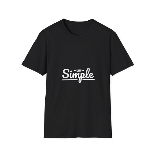 Keep Simple Unisex Softstyle T-Shirt