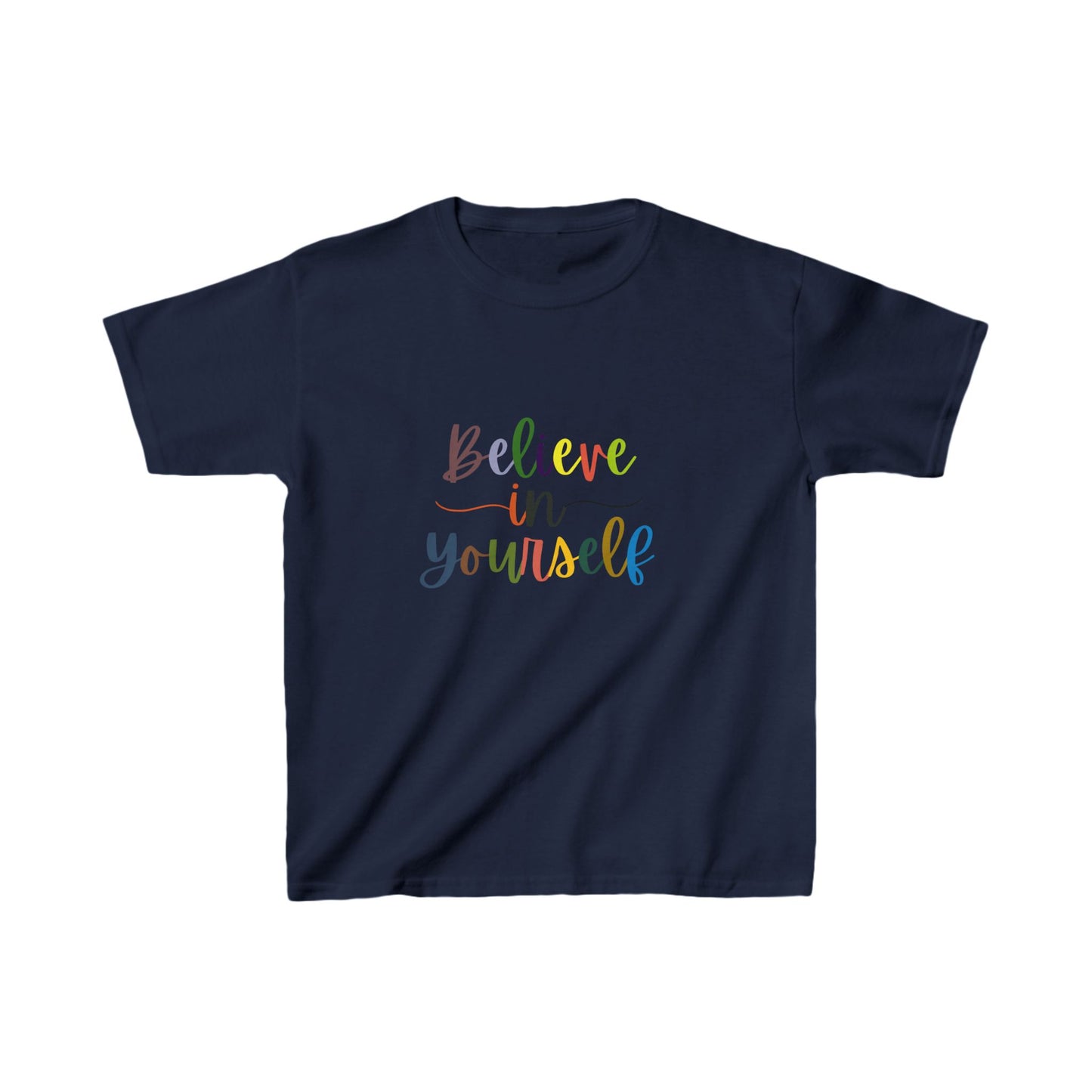 Believe In Your Self Kids Heavy Cotton™ Tee