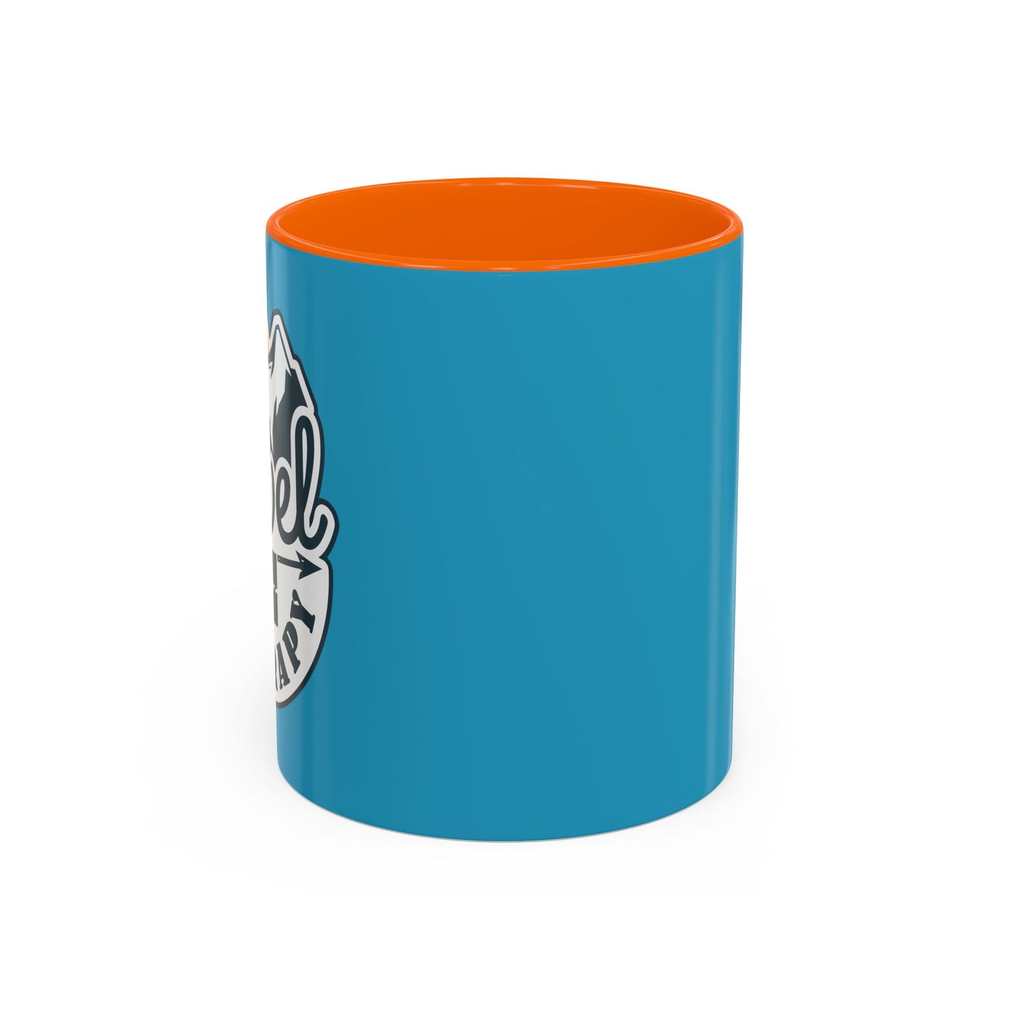 Travel Is My Therapy Accent Coffee Mug (11, 15oz)