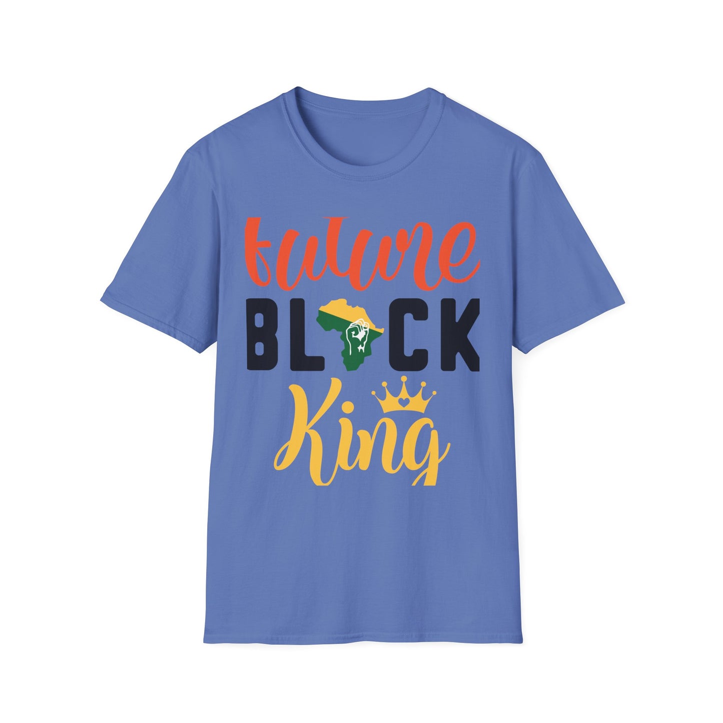 Future Black King Unisex Softstyle T-Shirt