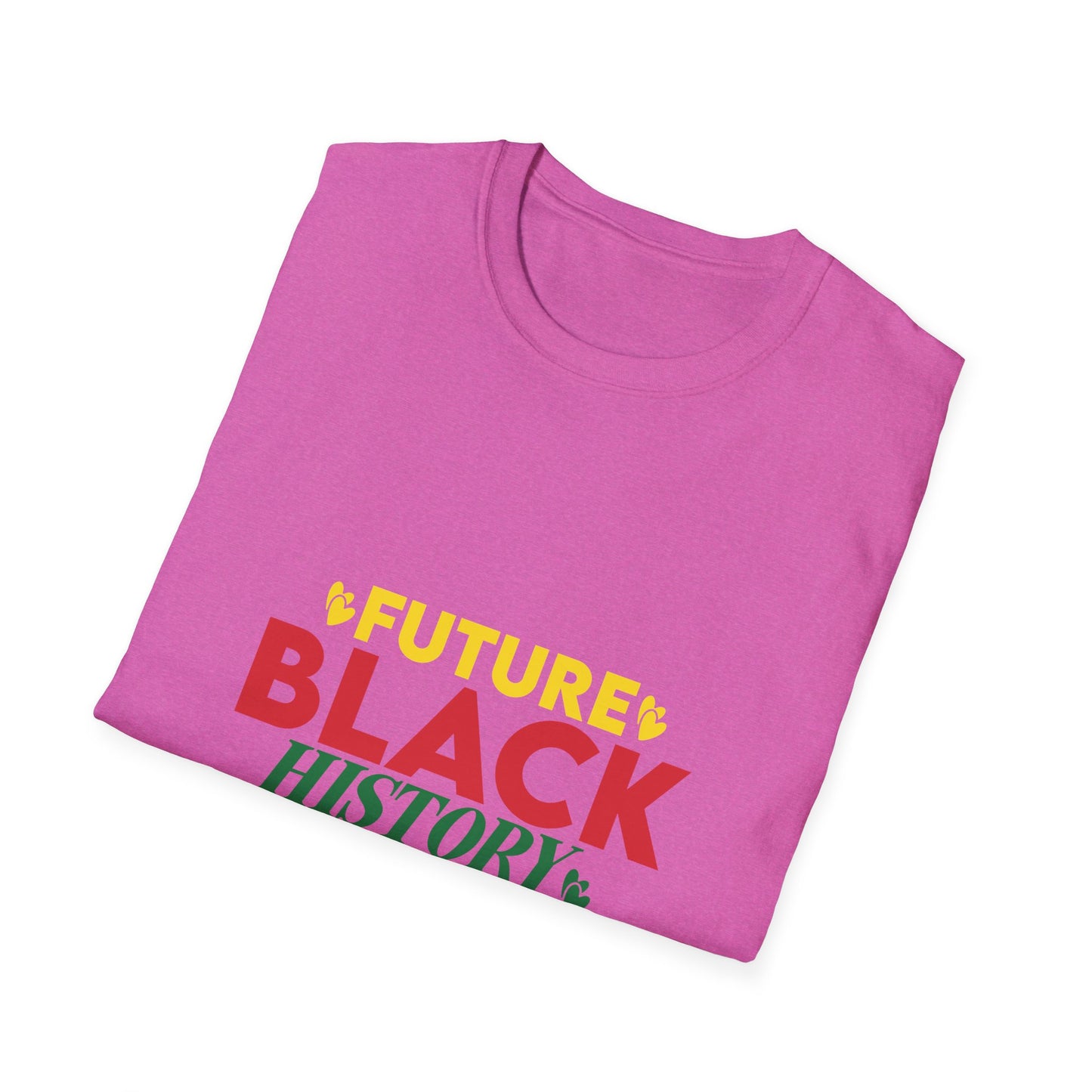 Future Black History Maker Unisex Softstyle T-Shirt