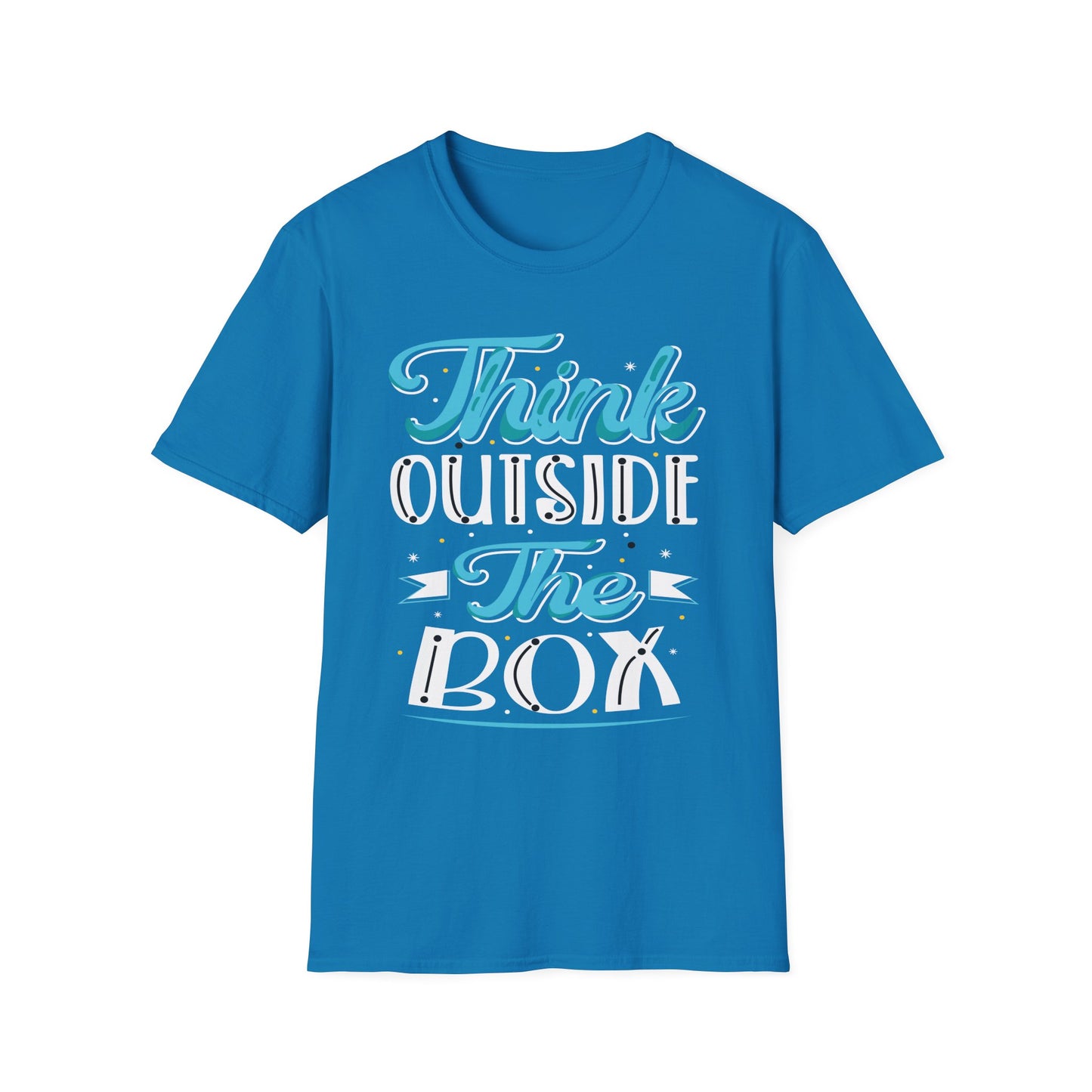 Think Outside The Box  Unisex Softstyle T-Shirt