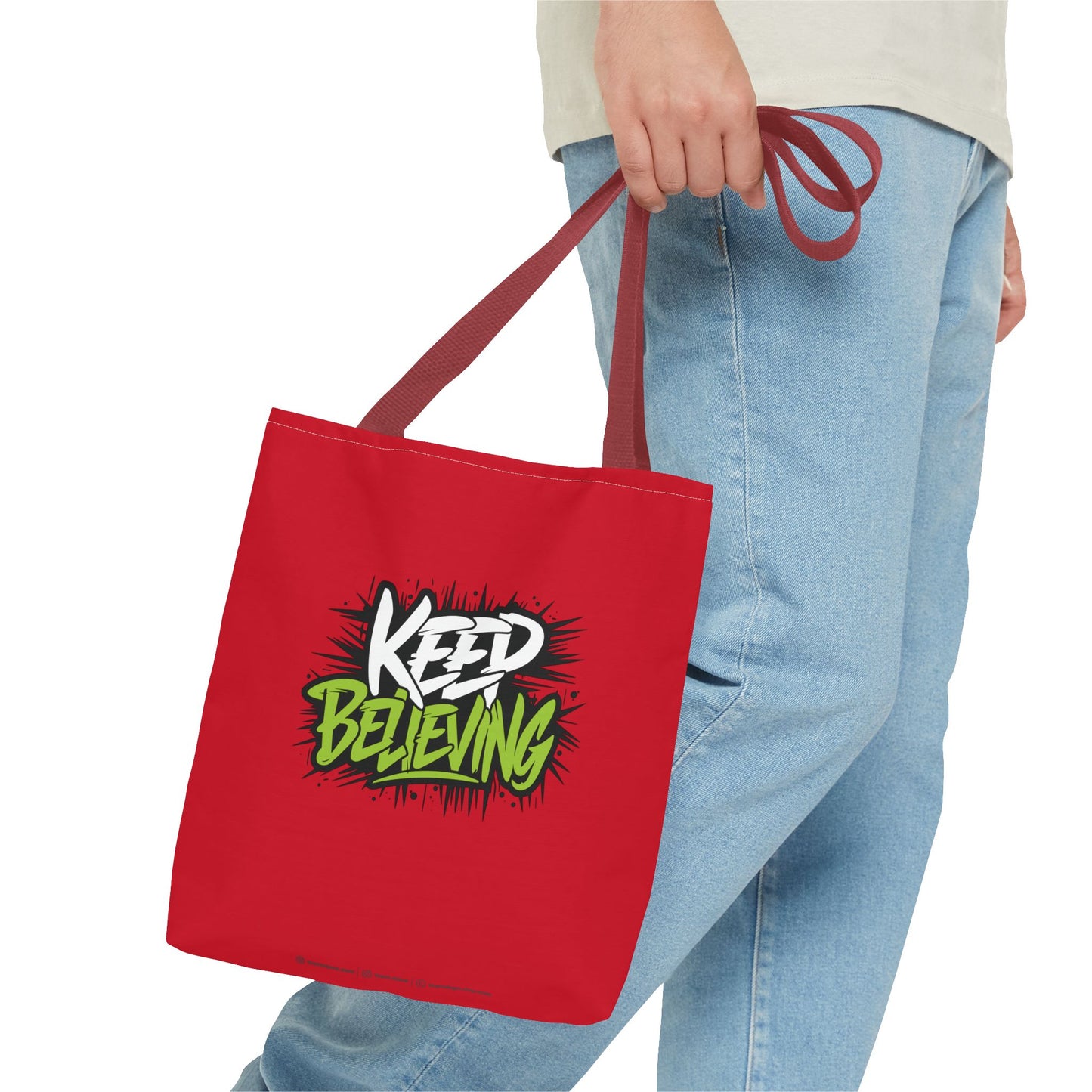 Keep Believing Tote Bag (AOP)