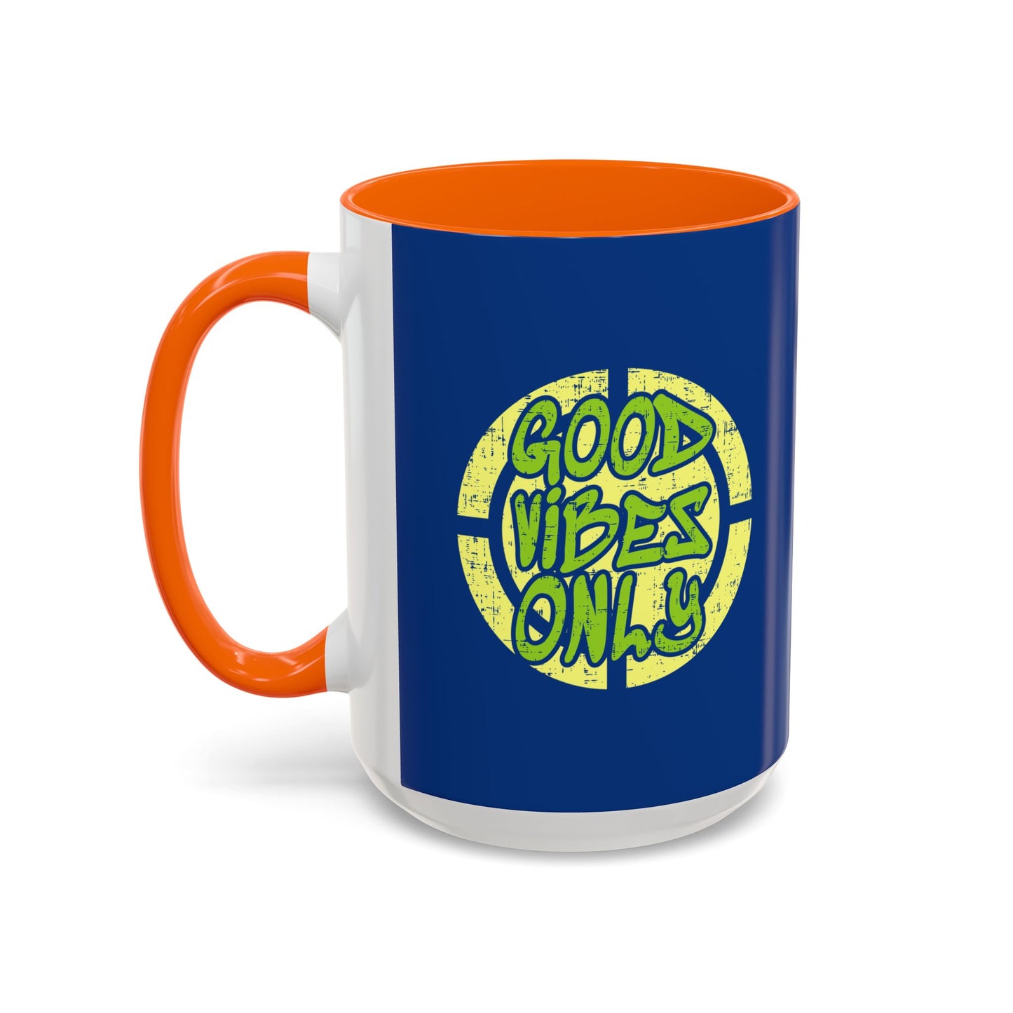 Good Vibes Only Accent Coffee Mug (11, 15oz)