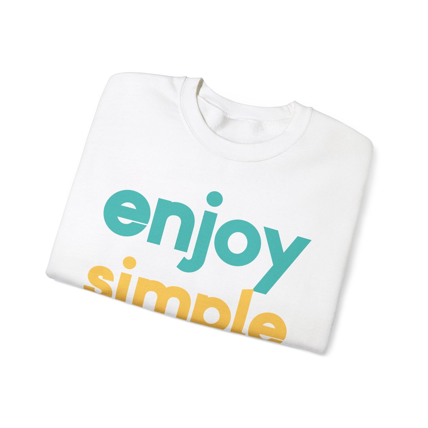 Enjoy Simple Things Unisex Heavy Blend™ Crewneck Sweatshirt