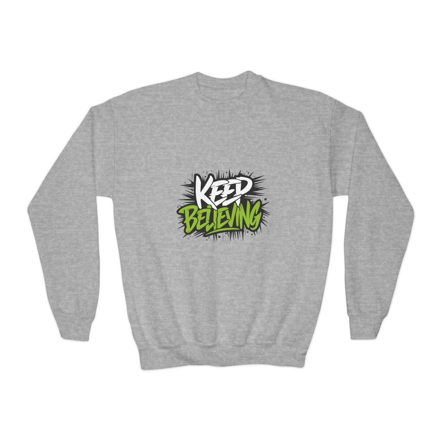 Keep Believing Youth Crewneck Sweatshirt