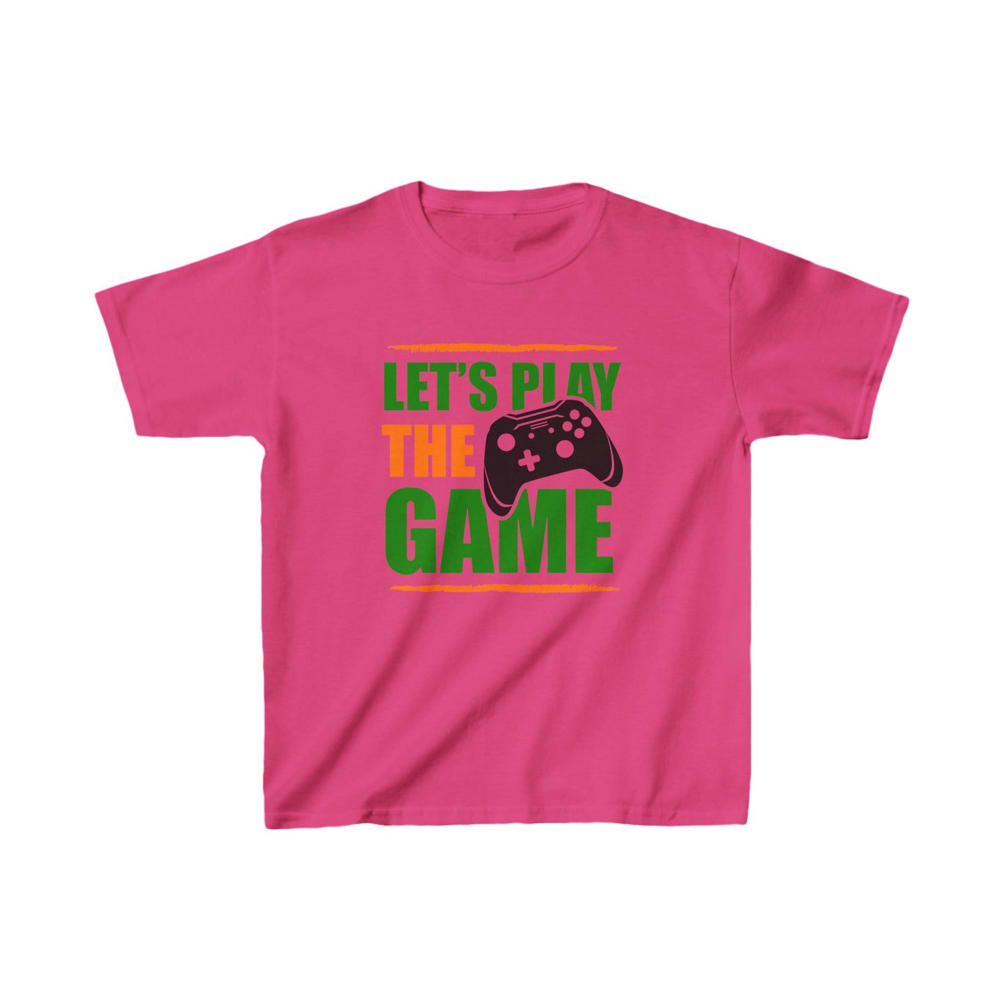 Let's Play The Game Kids Heavy Cotton™ Tee
