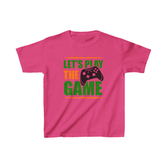 Let's Play The Game Kids Heavy Cotton™ Tee