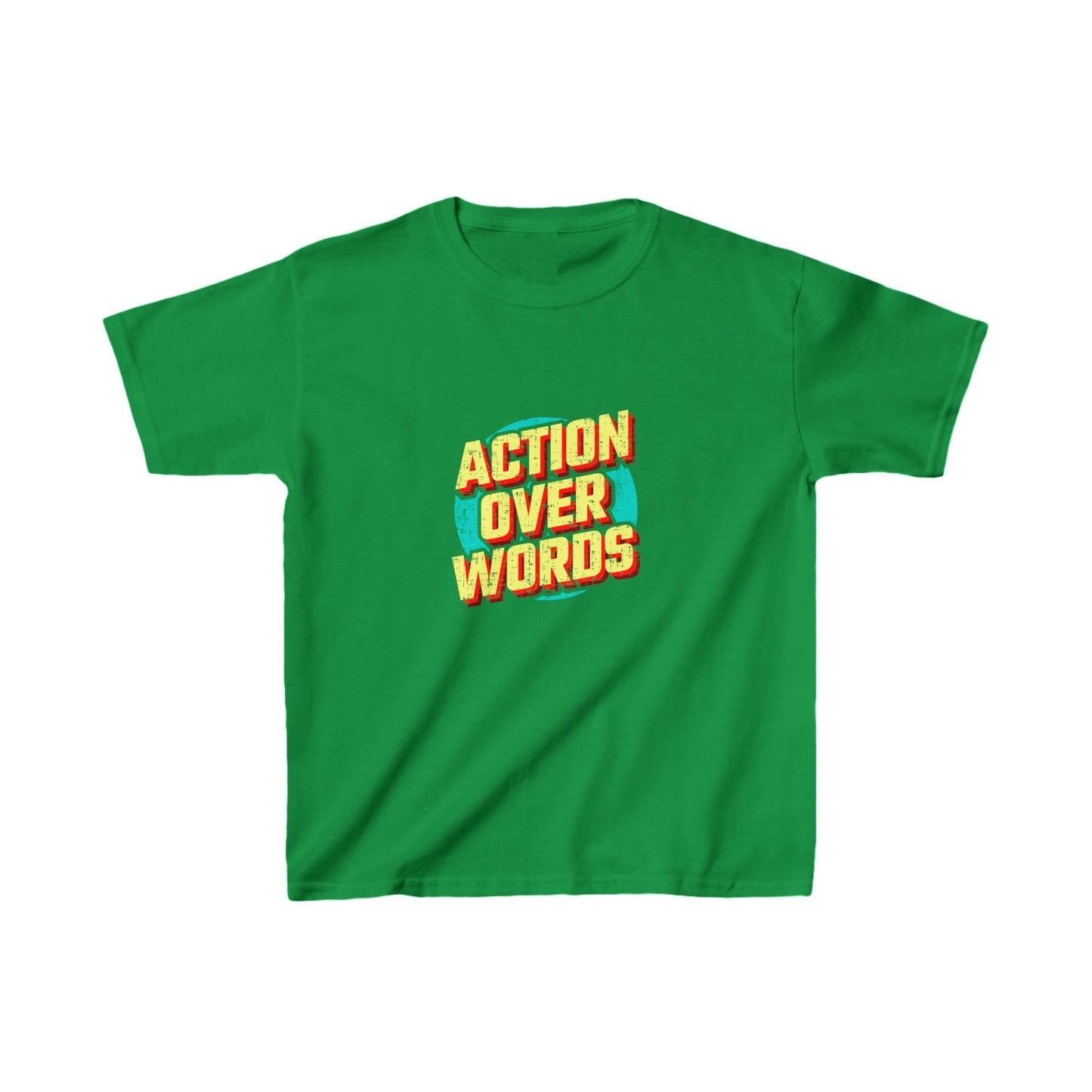 Action Over Words Kids Heavy Cotton™ Tee