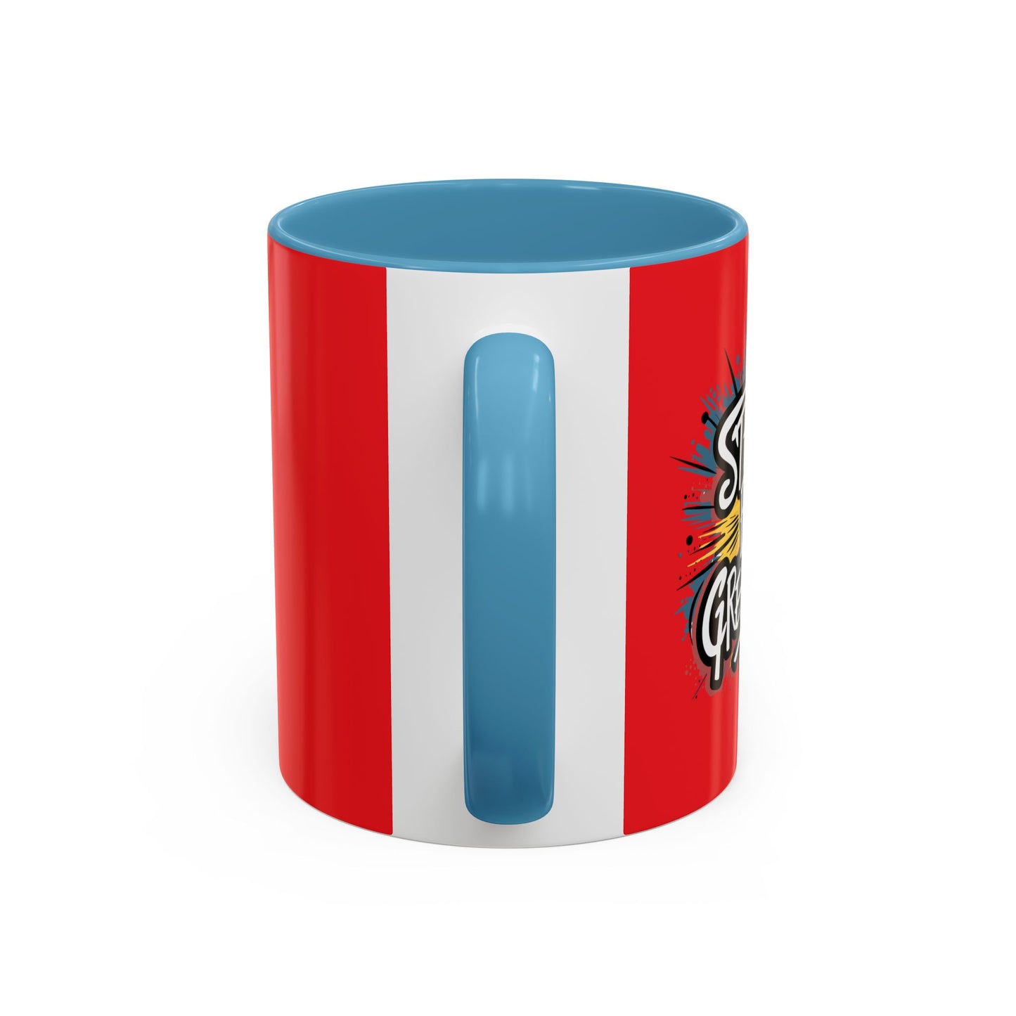 Strive For Greatness Accent Coffee Mug (11, 15oz)