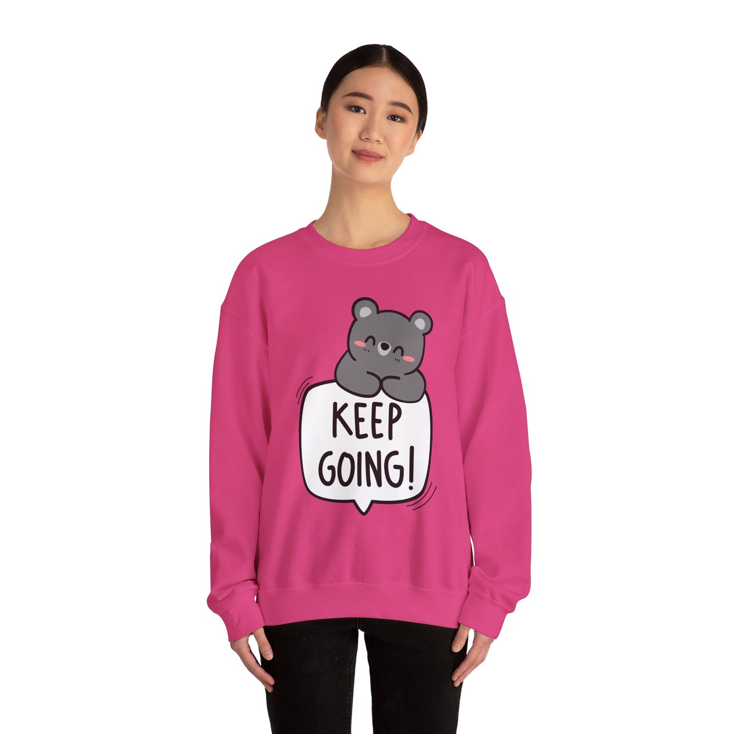 Keep Going Unisex Heavy Blend™ Crewneck Sweatshirt