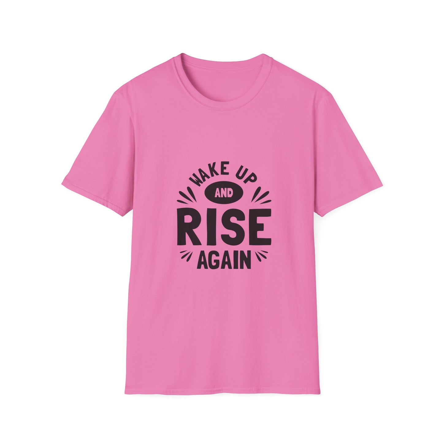 Wake Up And Rise Again Unisex Softstyle T-Shirt