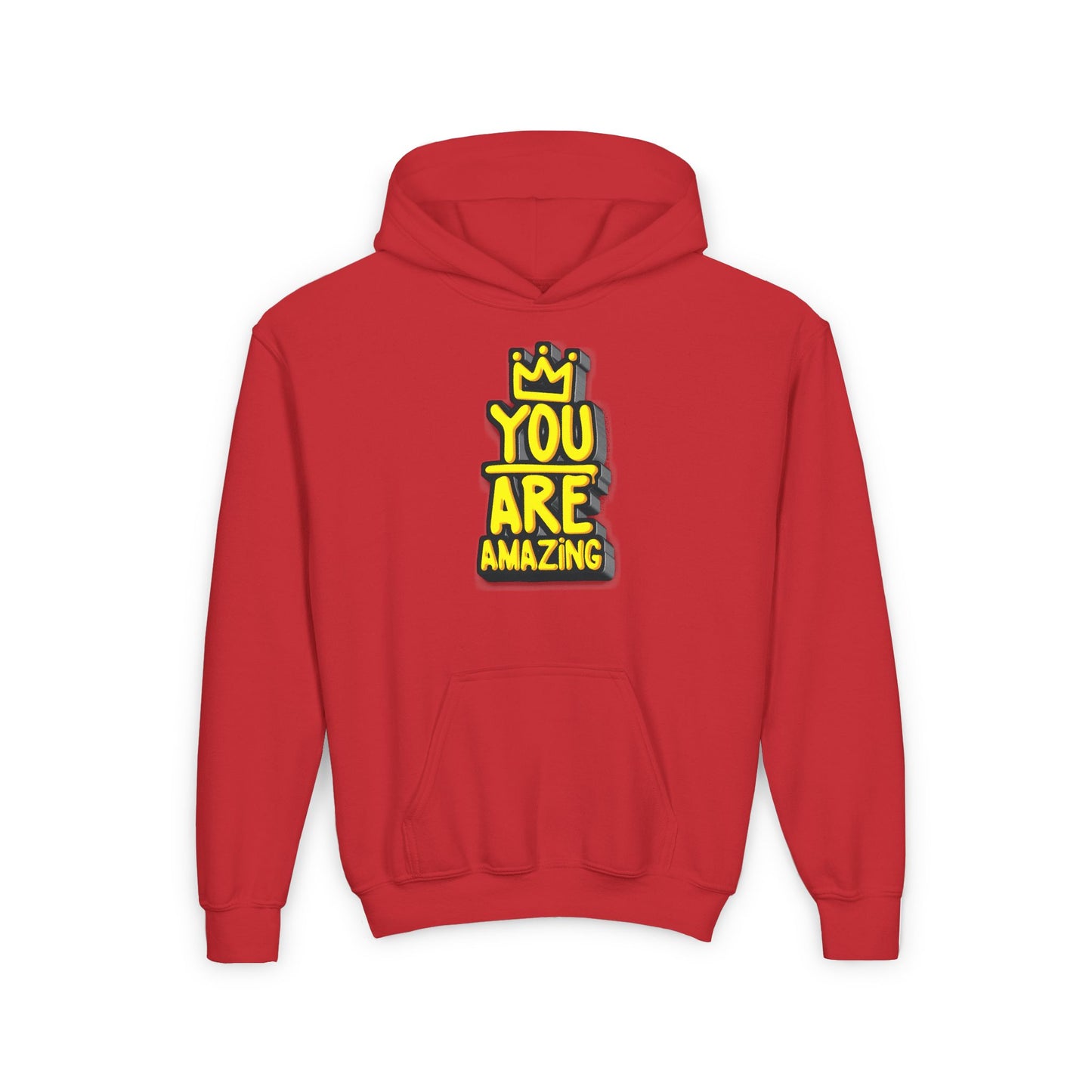 You Are Amazing Youth Heavy Blend Hooded Sweatshirt