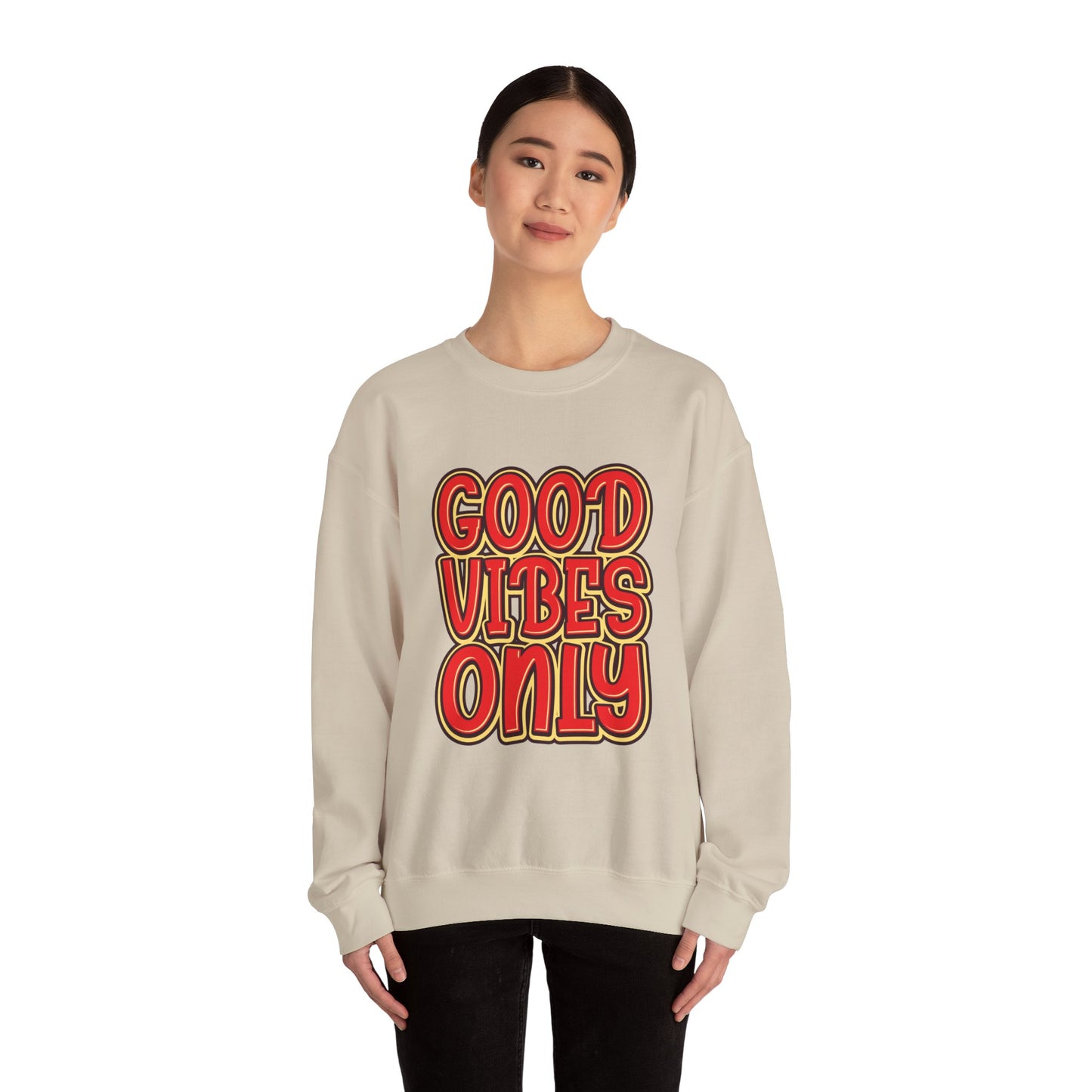 Good Vibes Only Unisex Heavy Blend™ Crewneck Sweatshirt