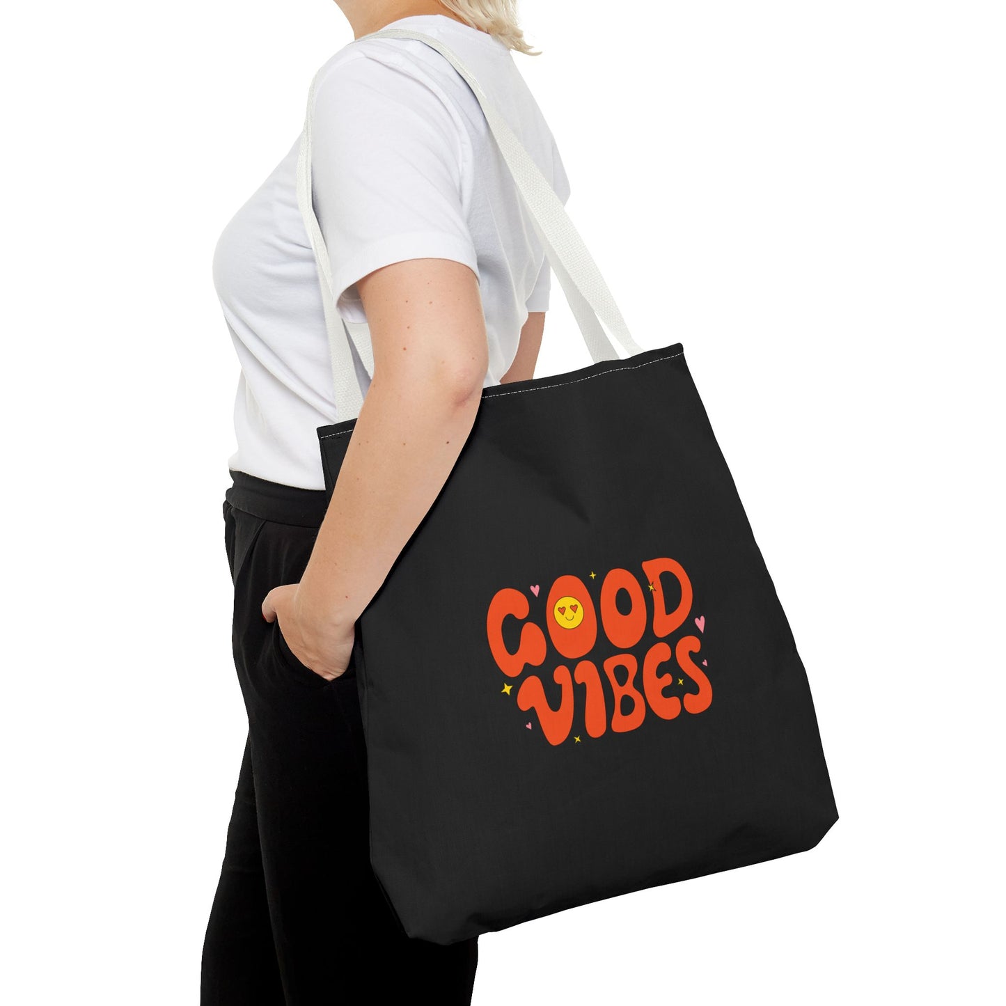 Good Vibes Tote Bag (AOP)