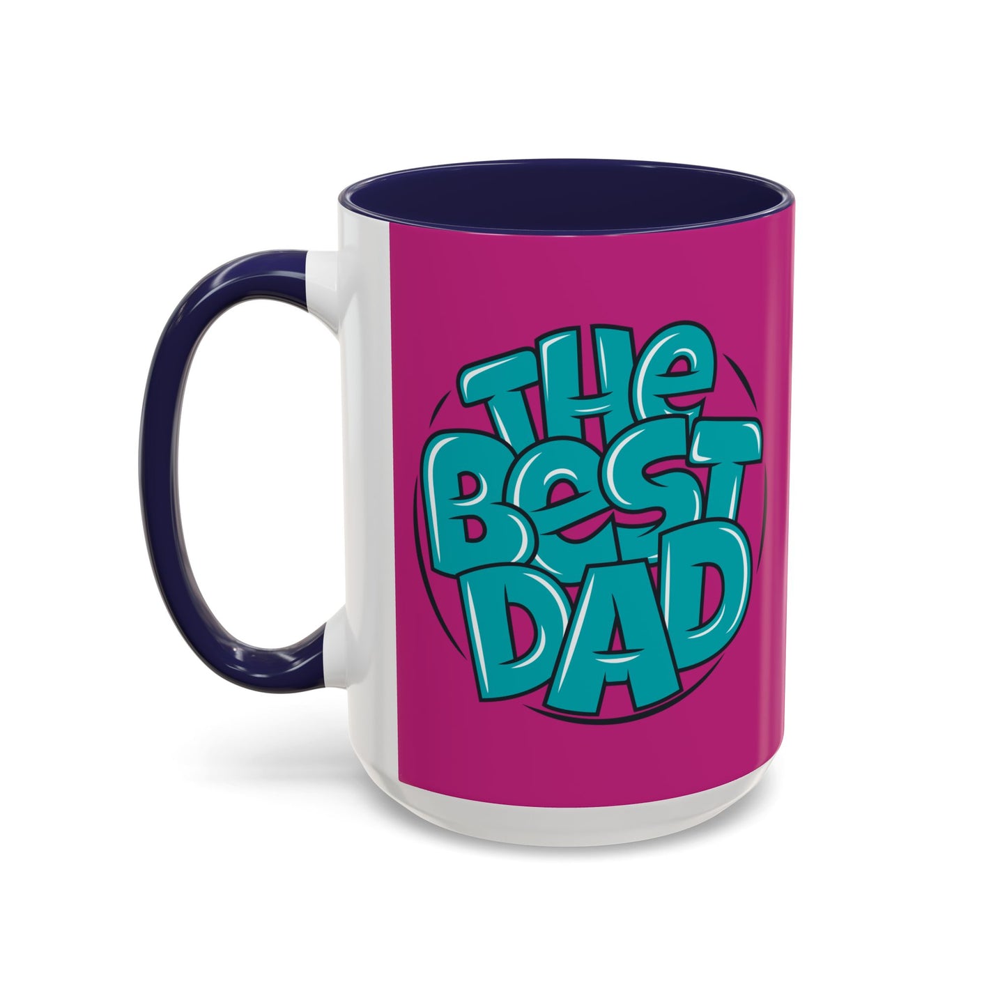 The Best Dad Accent Coffee Mug (11, 15oz)