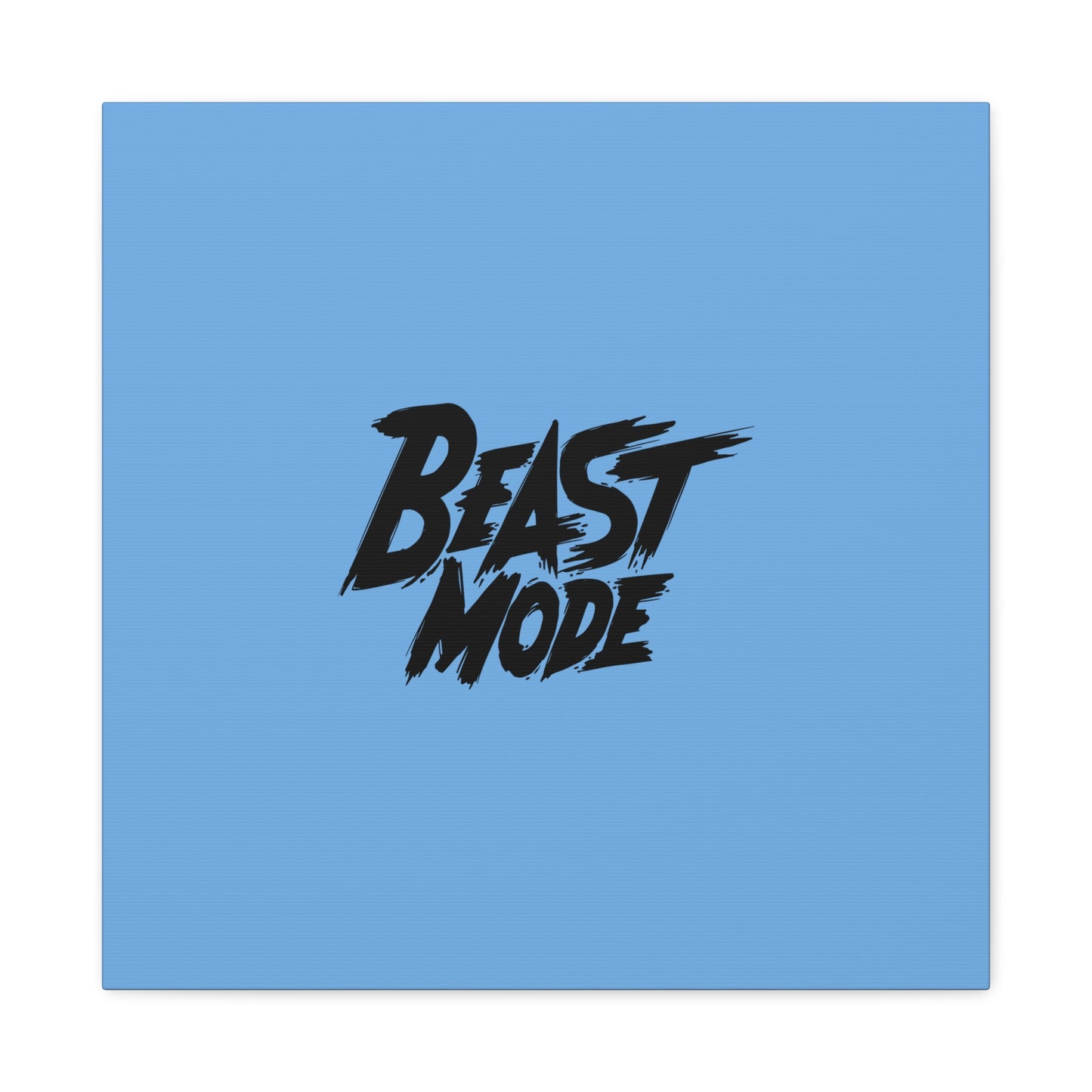 Beast Mode Matte Canvas, Stretched, 1.25"