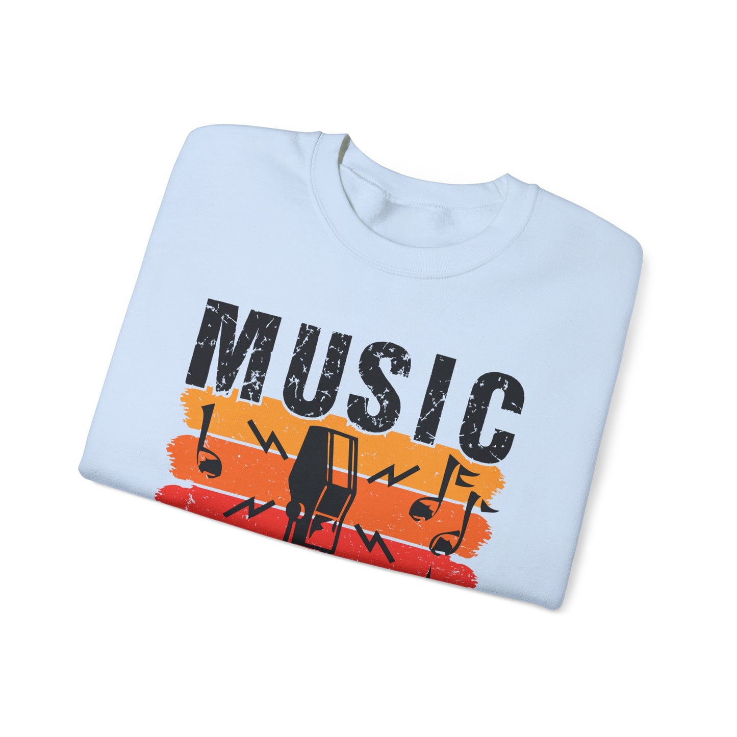 Music Can Change The World Unisex Heavy Blend™ Crewneck Sweatshirt