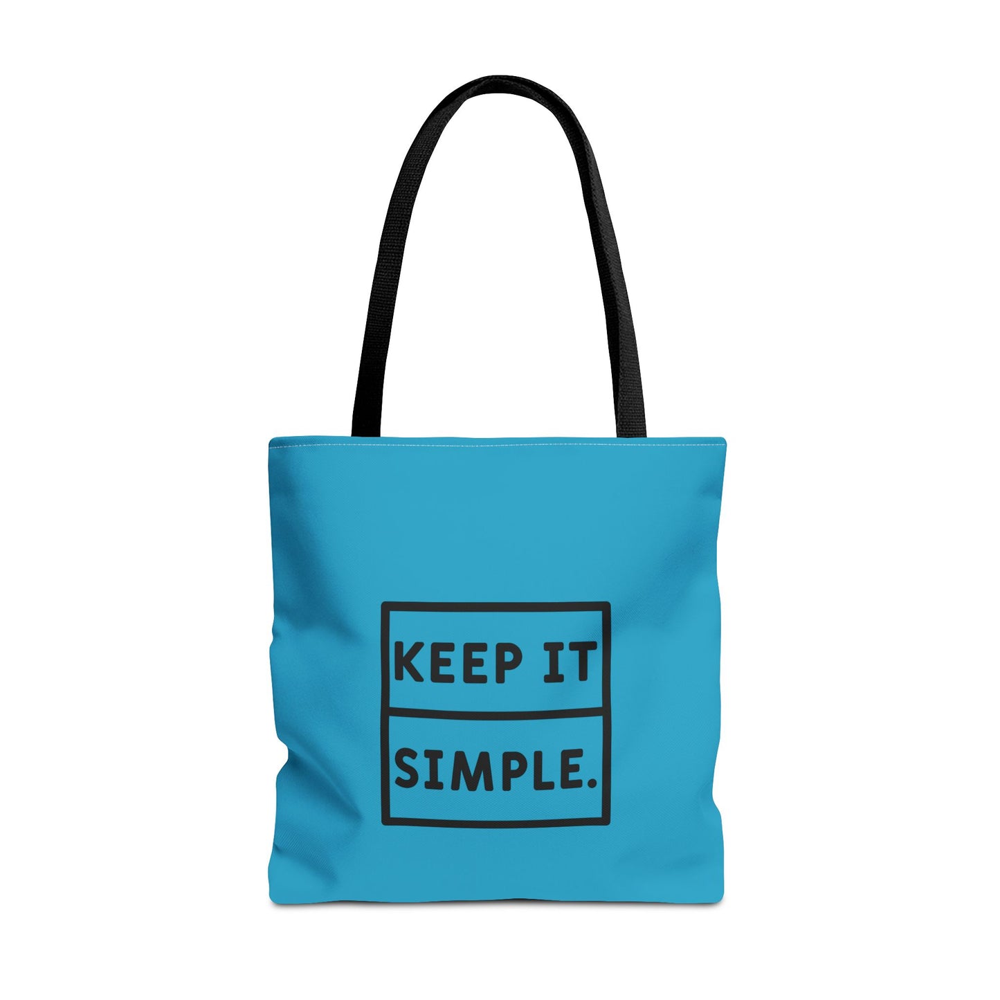 Keep It Simple Tote Bag (AOP)