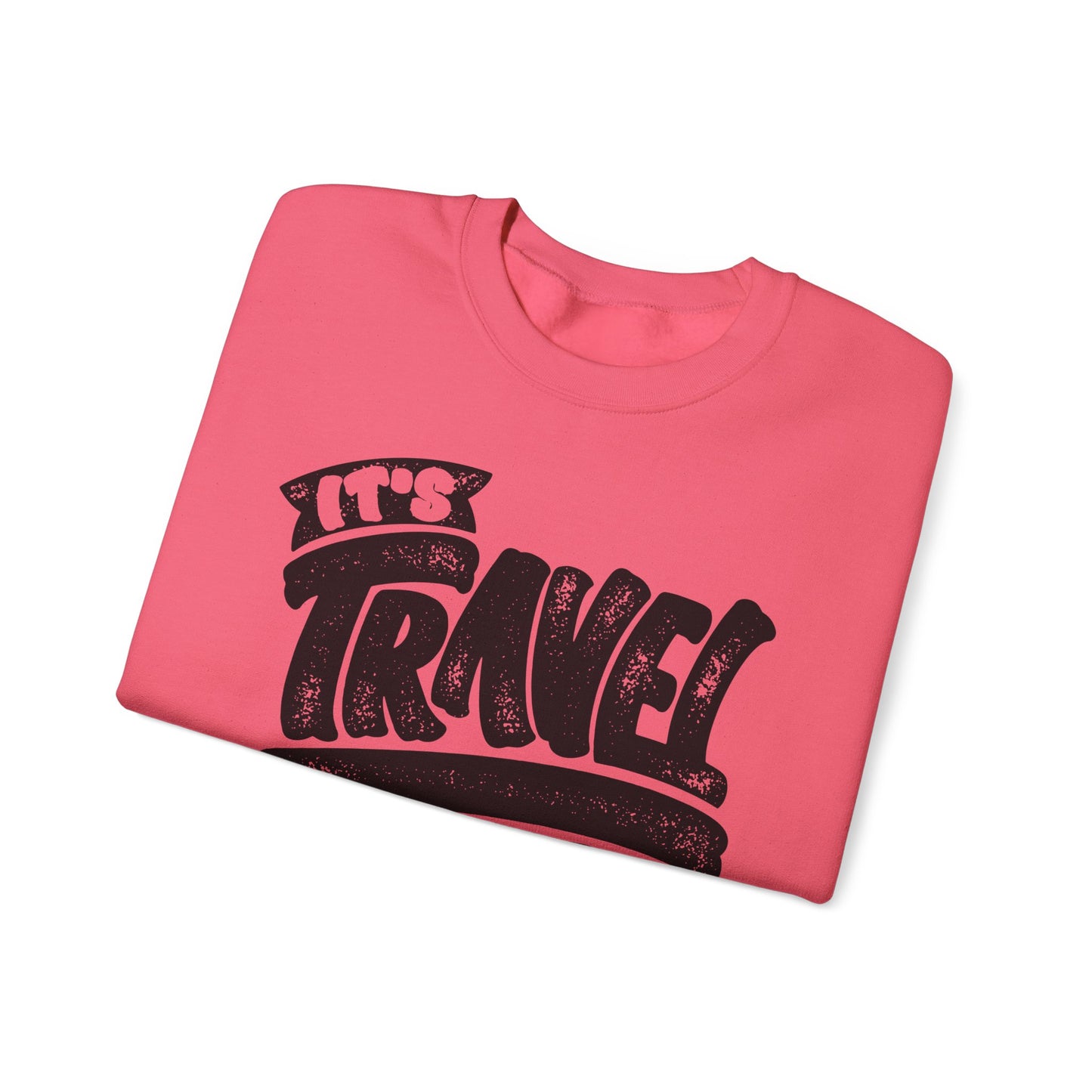 It's Travel Time Unisex Heavy Blend™ Crewneck Sweatshirt