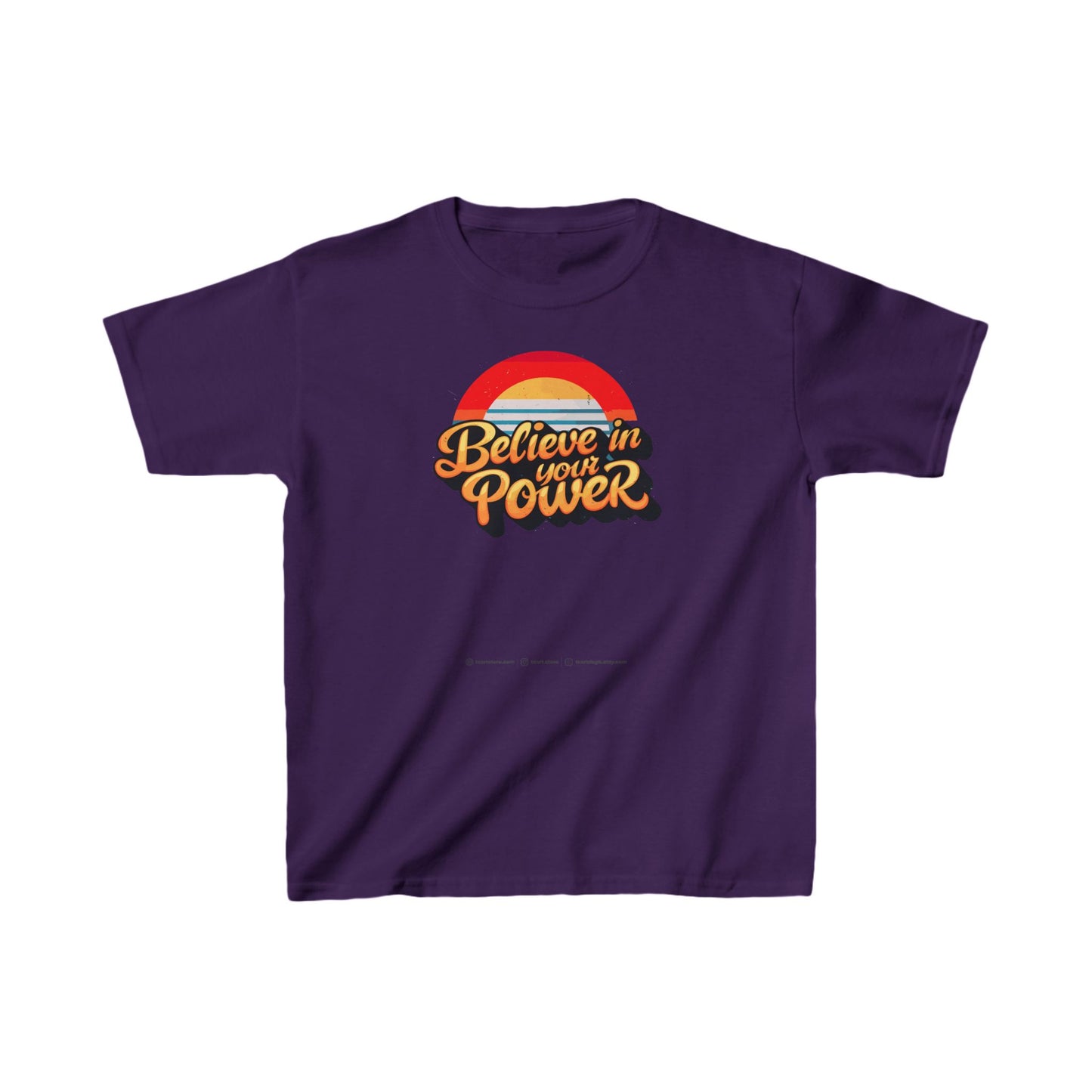 Believe In Your Power Kids Heavy Cotton™ Tee