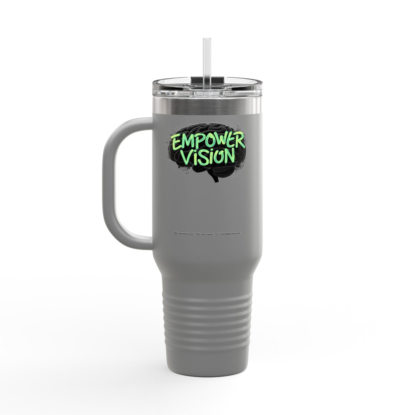 Empower Vision Insulated Travel Mug, 40oz