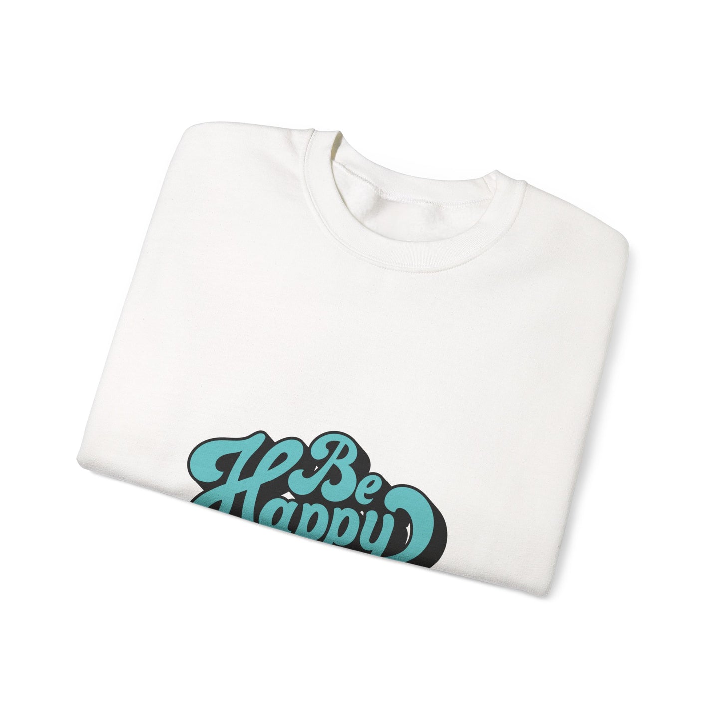 Be Happy Unisex Heavy Blend™ Crewneck Sweatshirt