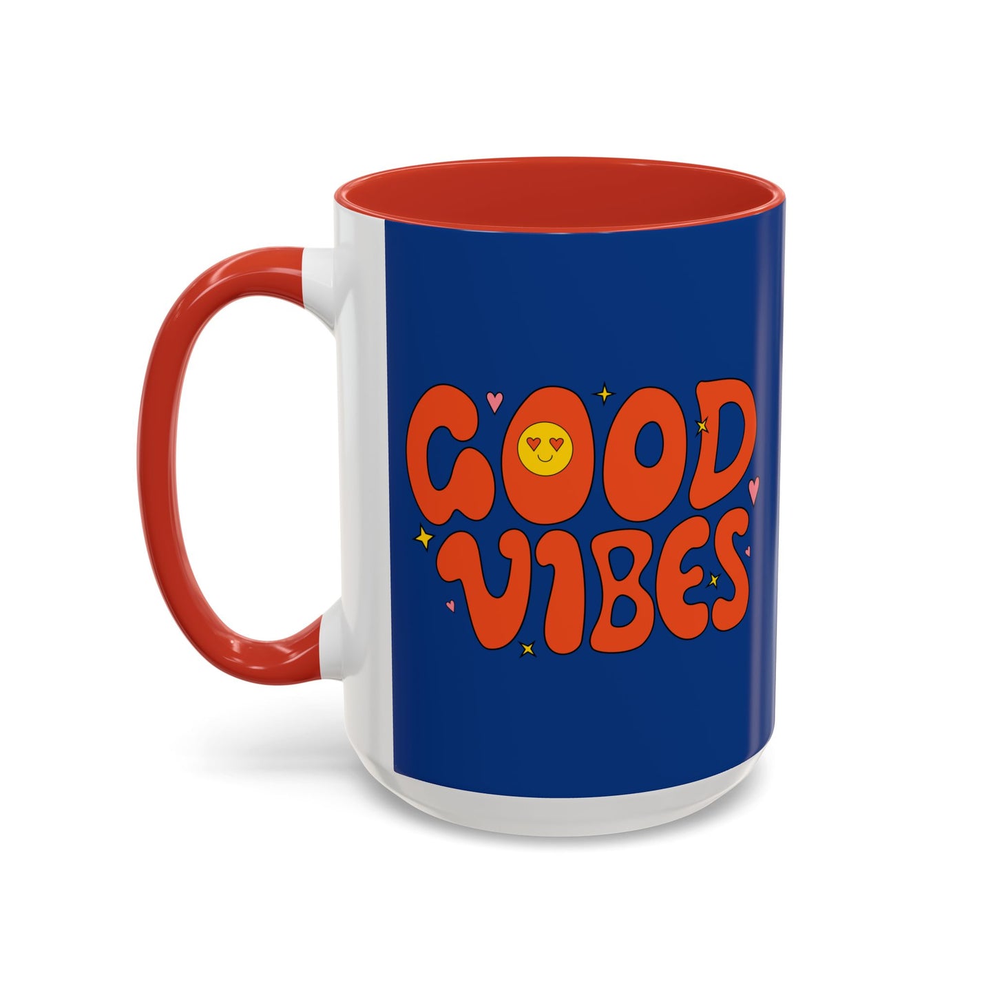Good Vibes Accent Coffee Mug (11, 15oz)