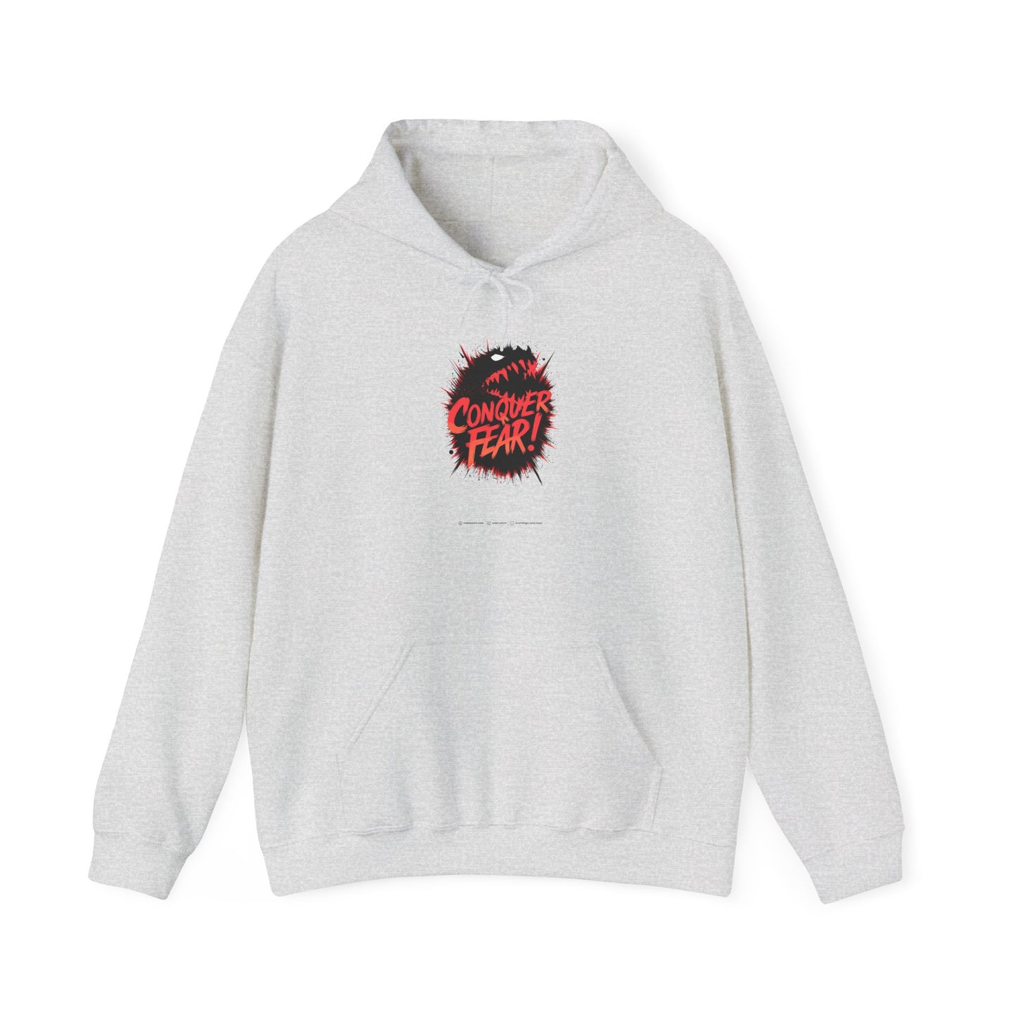 Conquer Fear! Unisex Heavy Blend™ Hooded Sweatshirt