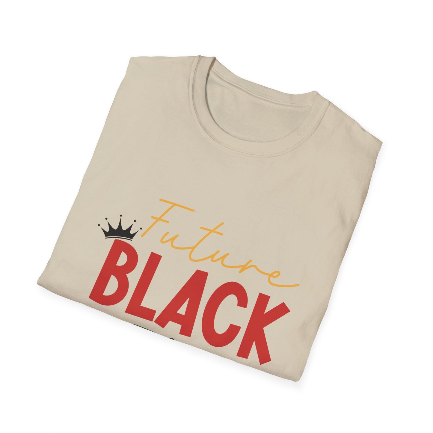 Future Black King Unisex Softstyle T-Shirt