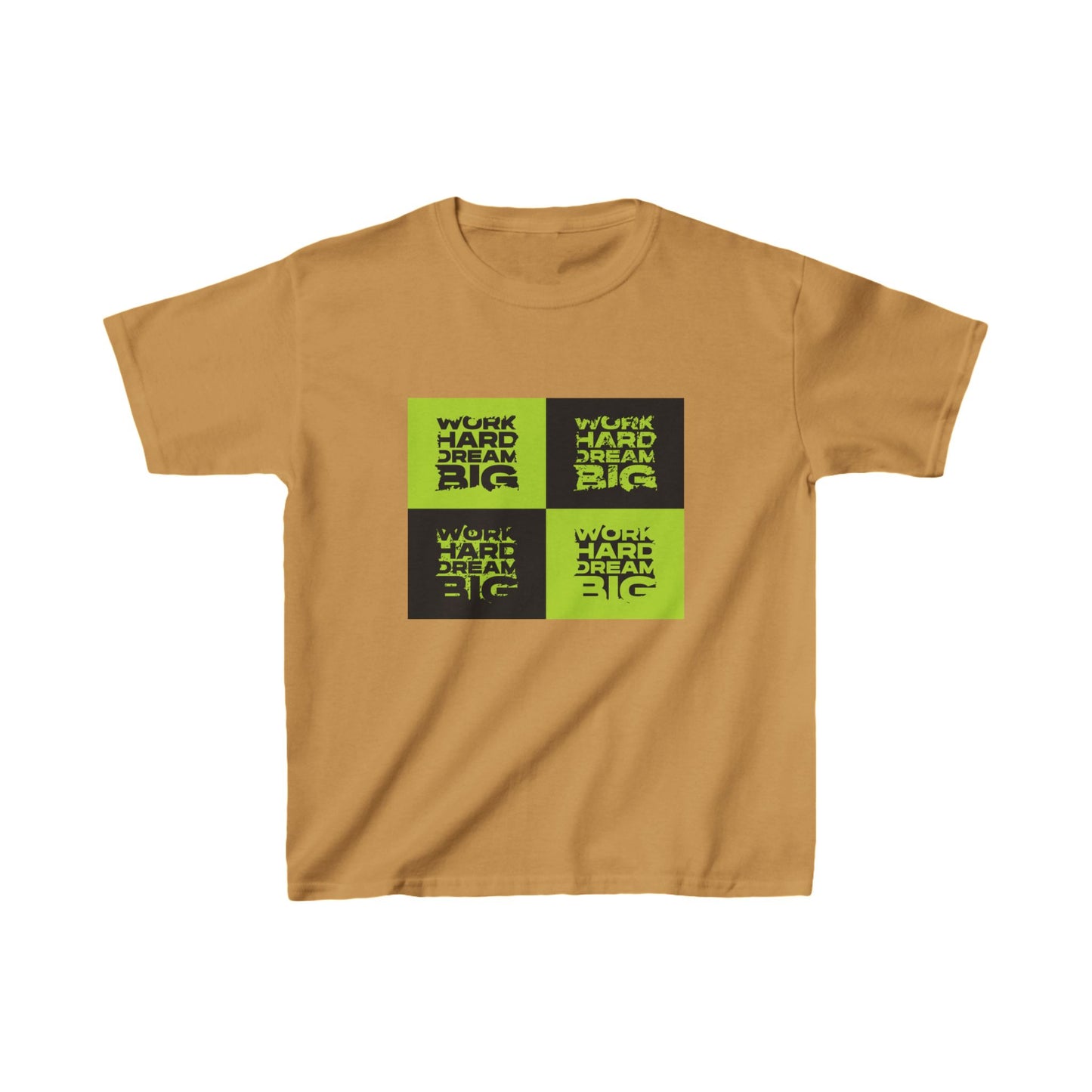 Work Hard Dream Big Kids Heavy Cotton™ Tee