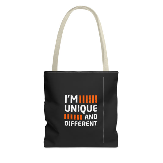 I'm Unique And Different Tote Bag (AOP)